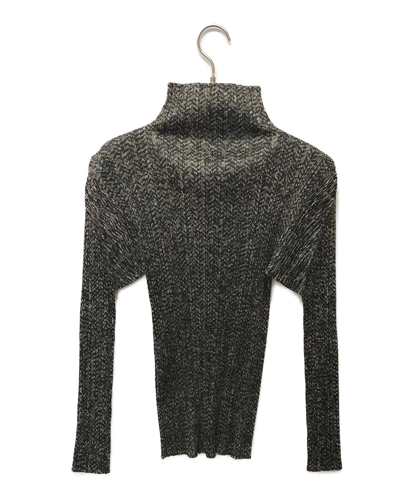 Pleats请高领剪切和缝制全图案PP84-JK804