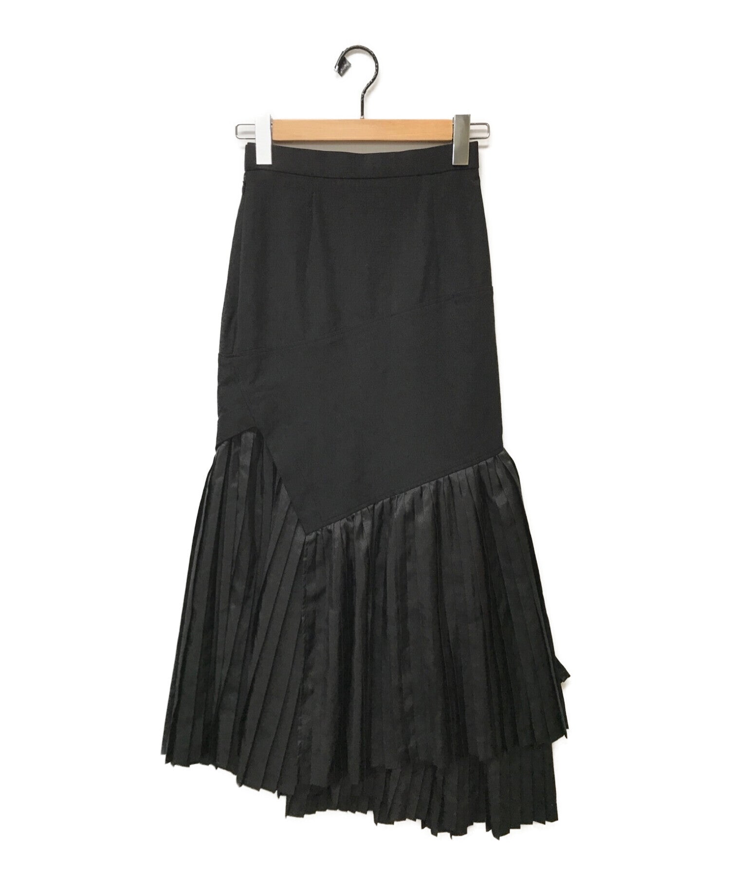 COMME des GARCONS Vintage Pleats Switched Asymmetrical Skirt GS-11035M