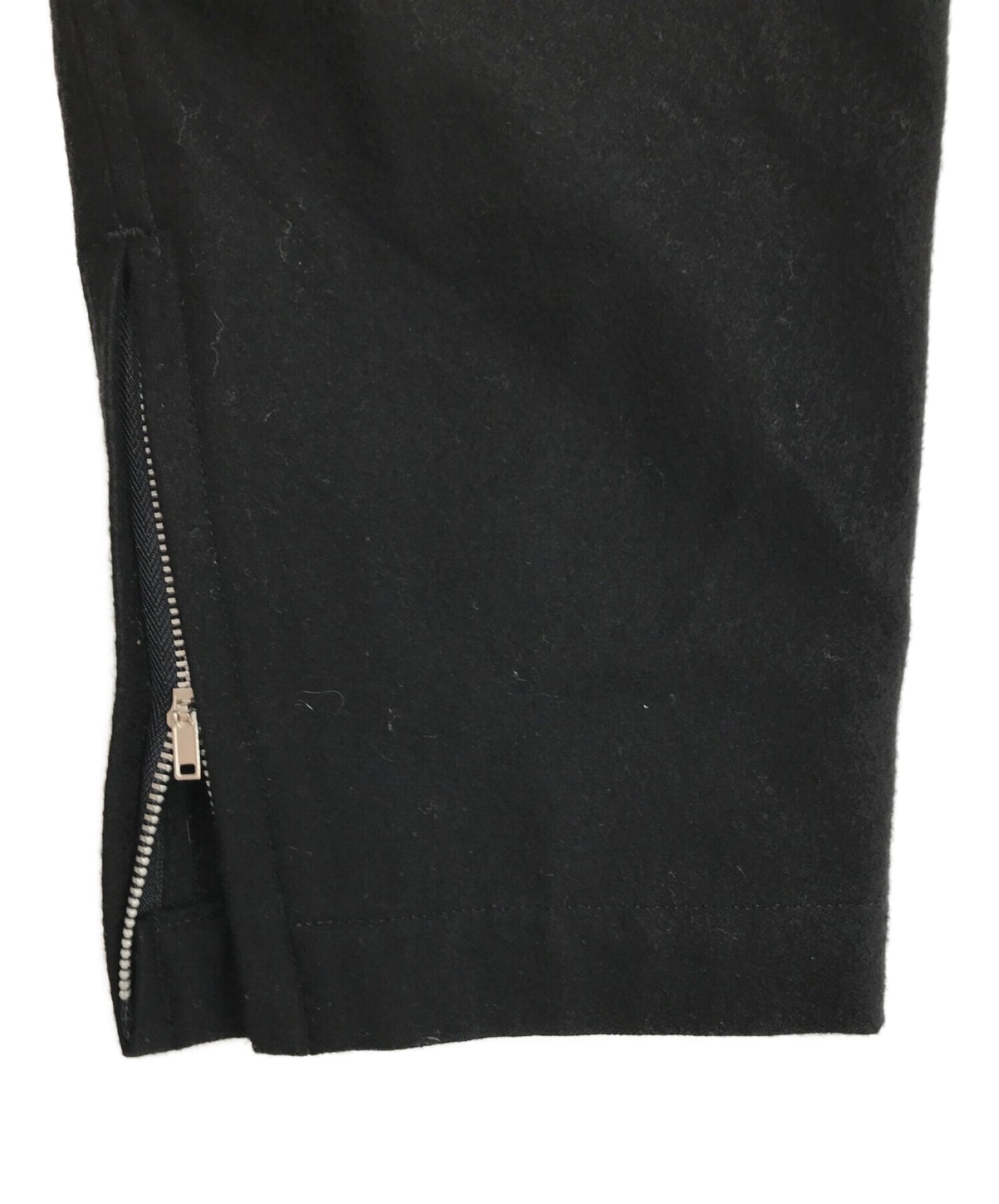 Comme des Garcons Homme Plus ZIP HEM WOOL PANTS PK-P047