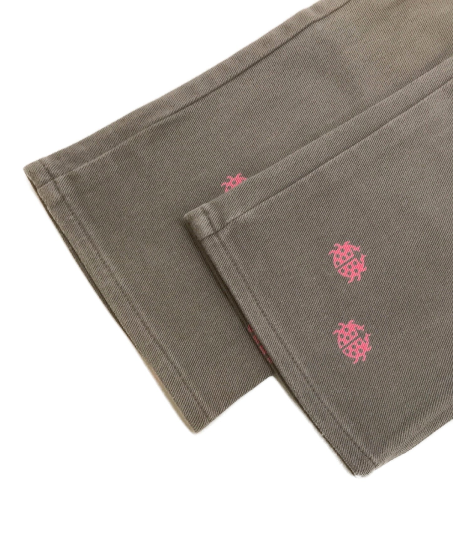 卧底×Shantii合作01AW D.A.V.F时期瓢虫图案裤子