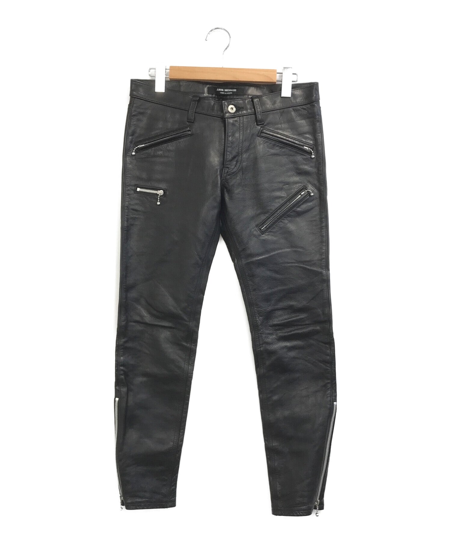 COMME des GARCONS leather pants - パンツ