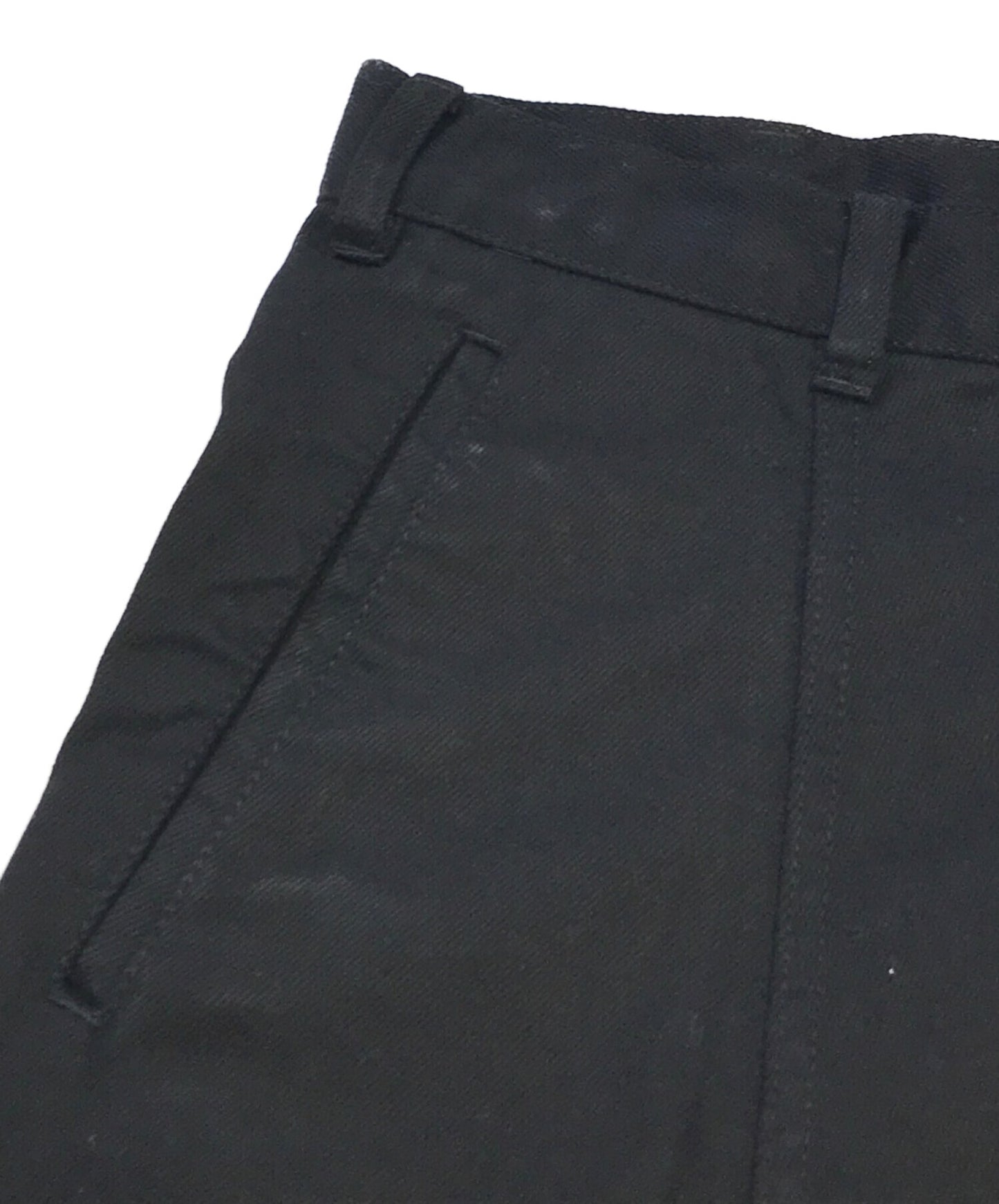 黑色COMME DES GARCONS SAROUEL PANTS 1E-P221