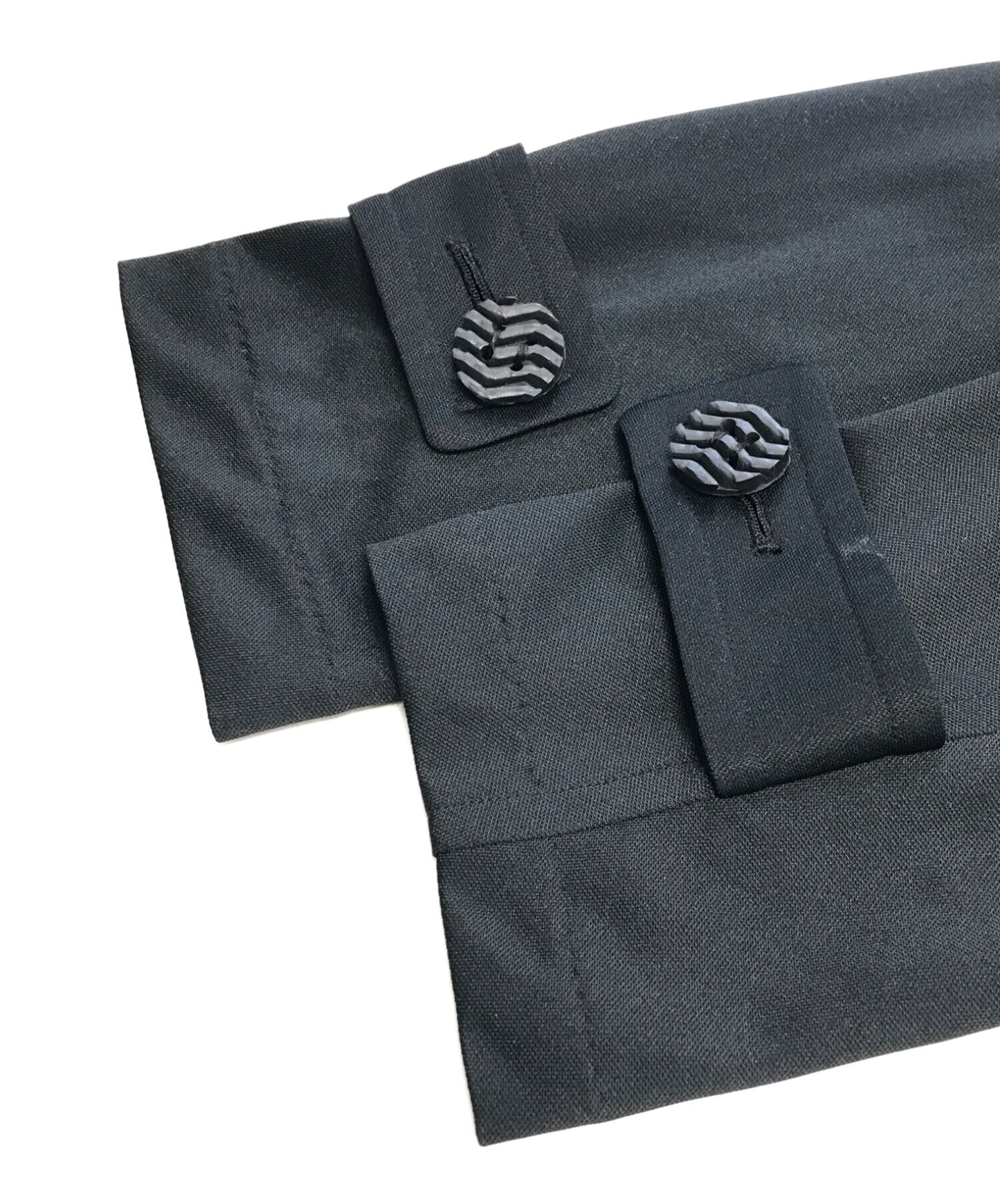 Comme des Garcons Homme Plus 스터드 긴 더플 코트 PK-J071