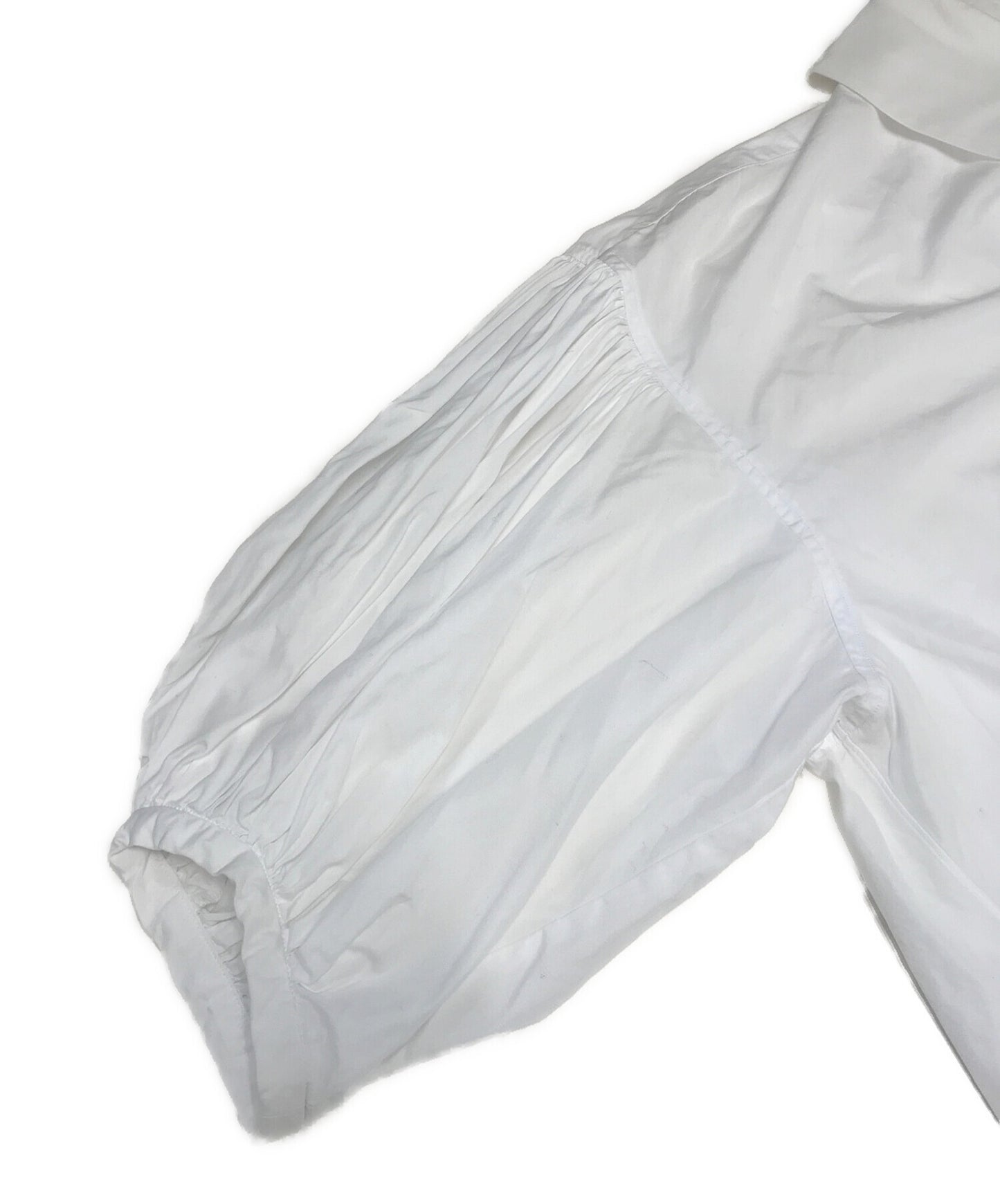 Comme des Garcons女孩寬領氣球袖襯衫NG-B003