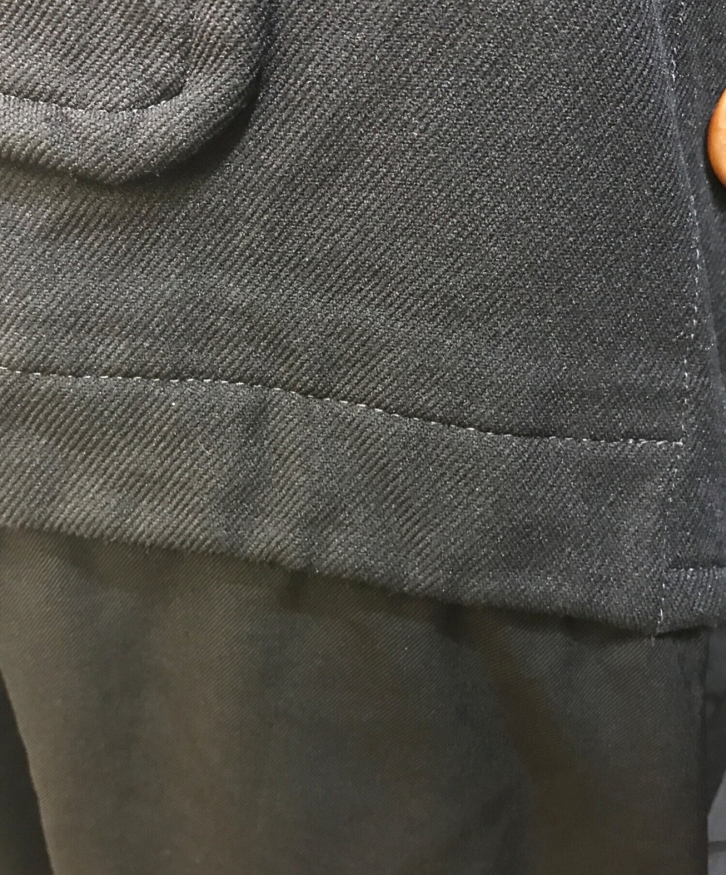 comme des garcons homme plus poly-shrink docking hooded coat pd-c001