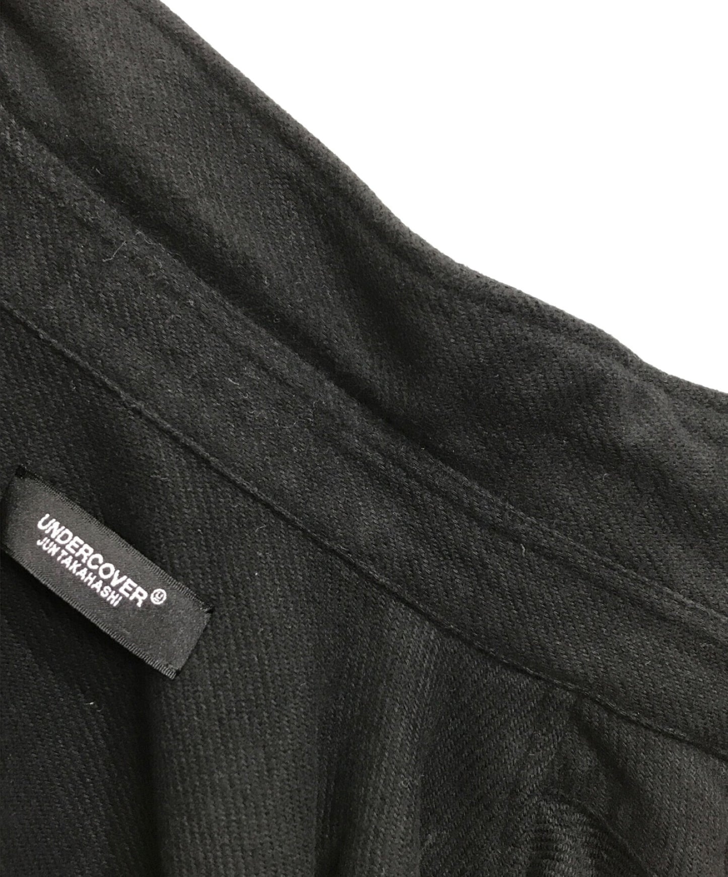 卧底剪裁法兰绒衬衫(长袖运动衬衫)UC2B4406-2