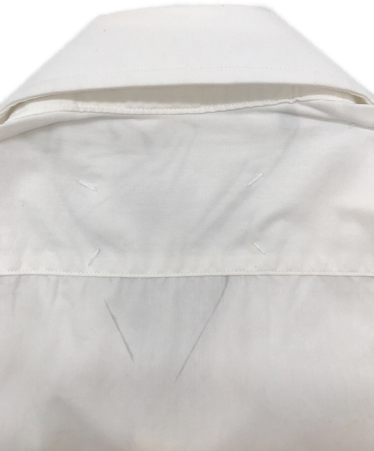 Maison Martin Margiela 98SS 페인트 마감 비행기 소매 셔츠 셔츠 평평한 의복 오리 폰티 태그