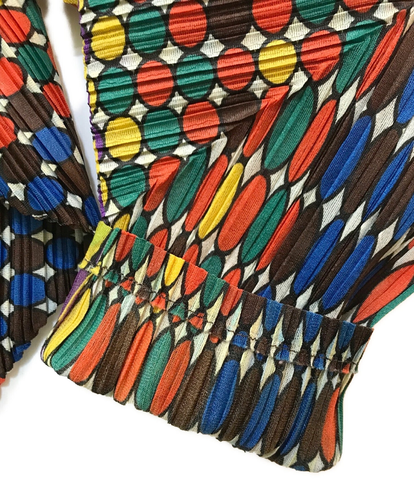 Pleats Please Turtleneck Pleated Cut and Sew / Dolman Cut and Sew PP63-FT984