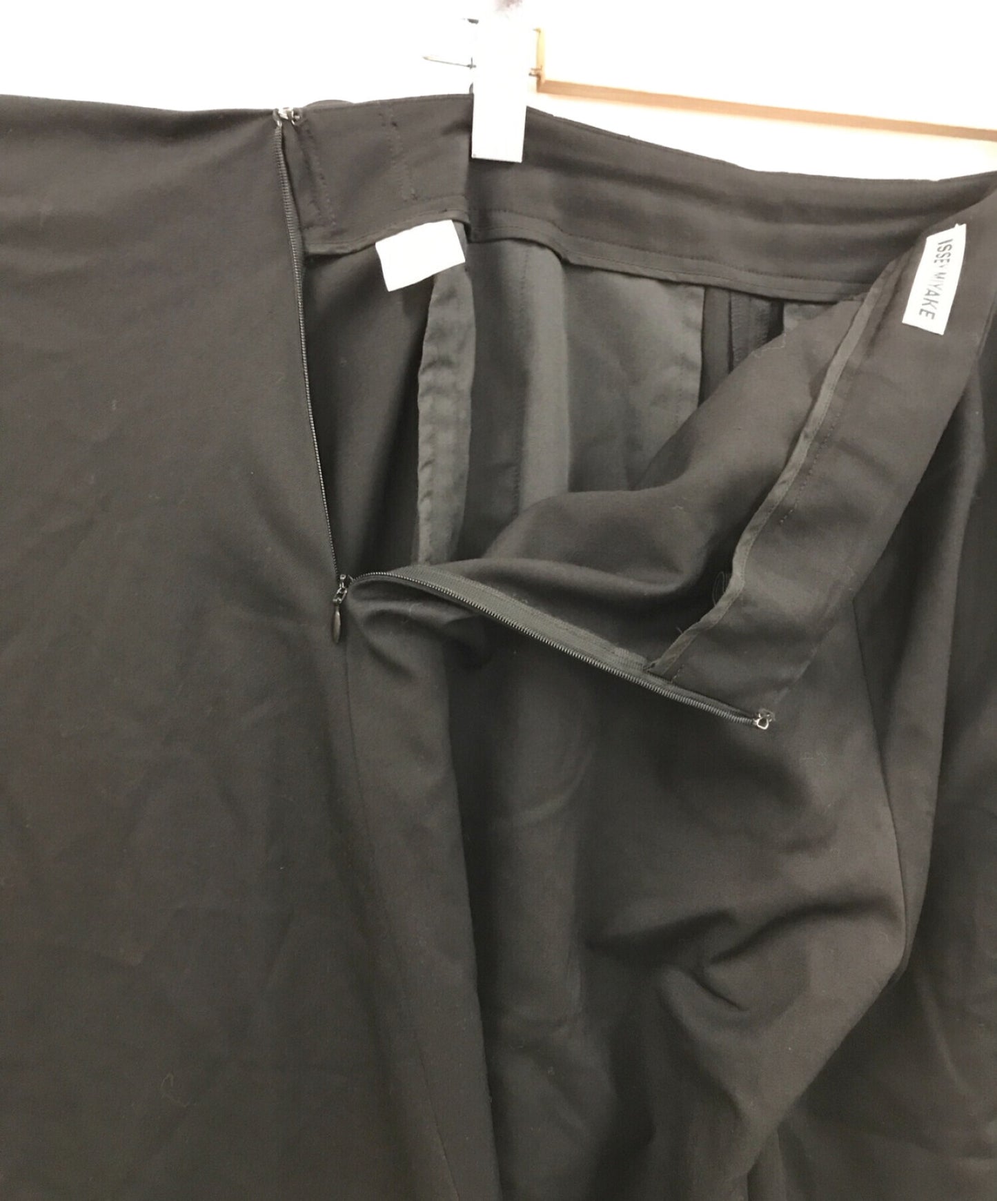 Issey Miyake Wool Gaber Front Wrap Pants IM71FF002