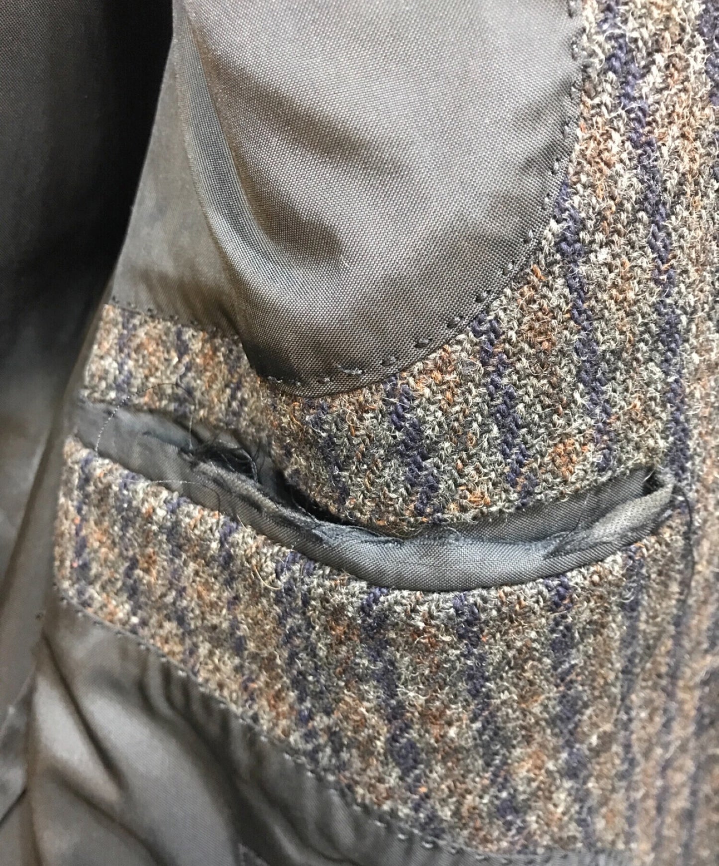 Comme des Garcons Homme Check Double Tweed Jacket HJ-08024S