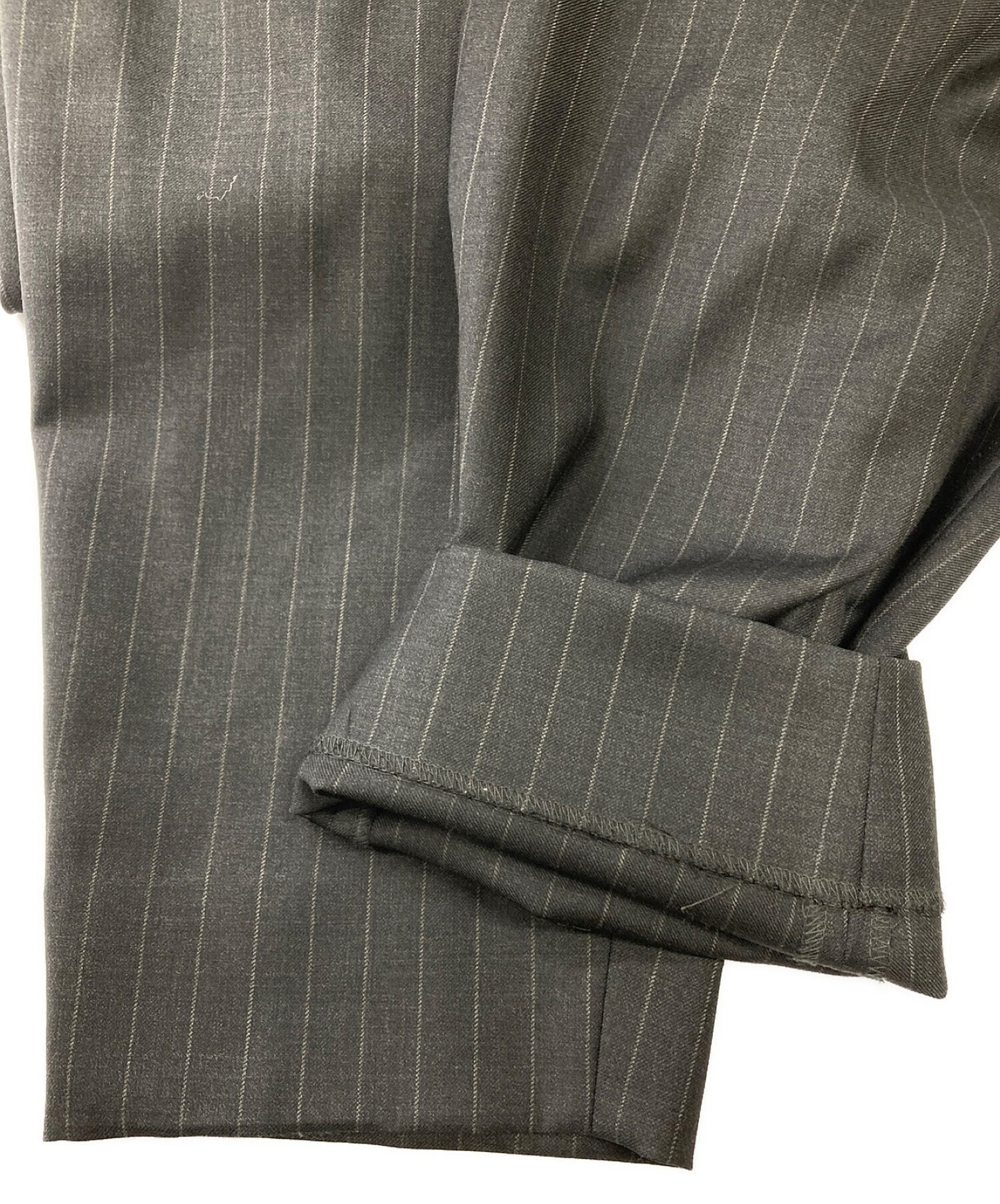 Comme des Garcons Homme Deux 1-Tuck锥形裤子DH-P031