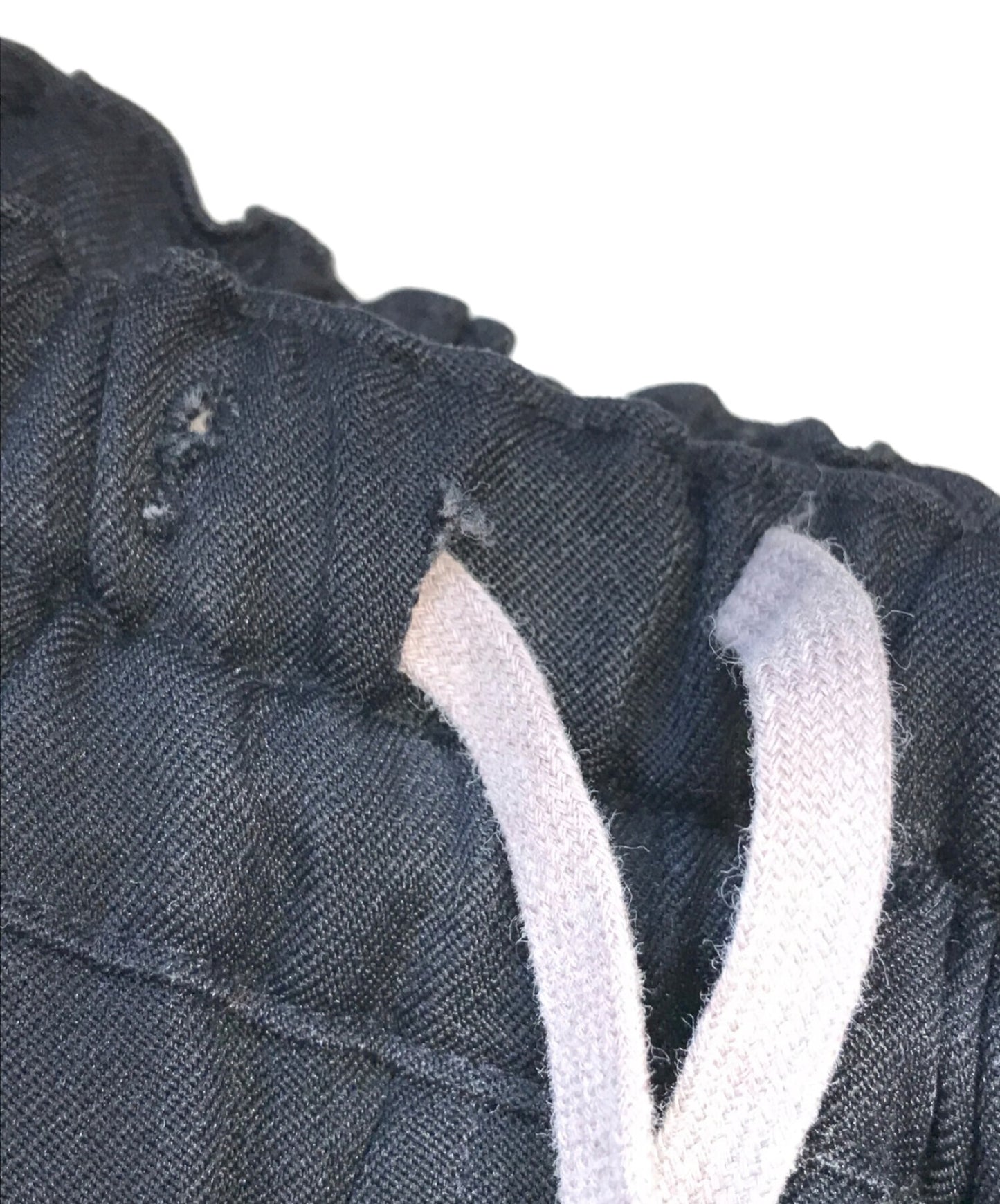 黑色COMME DES GARCONS SAROUEL PANTS 1G-P018