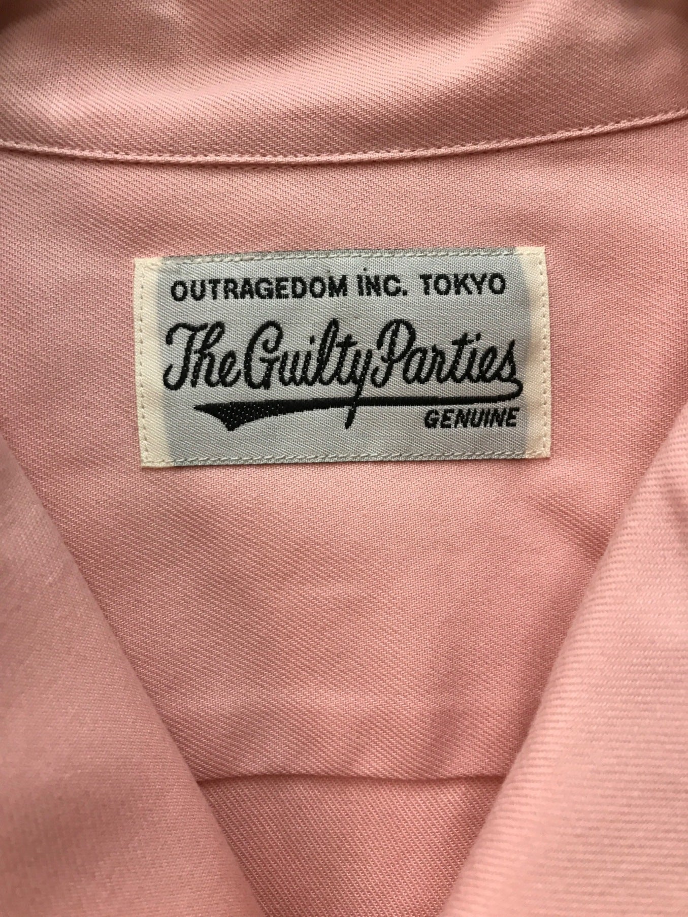 Wacko Maria 50年代的襯衫S/S短袖襯衫短袖襯衫露天領襯衫