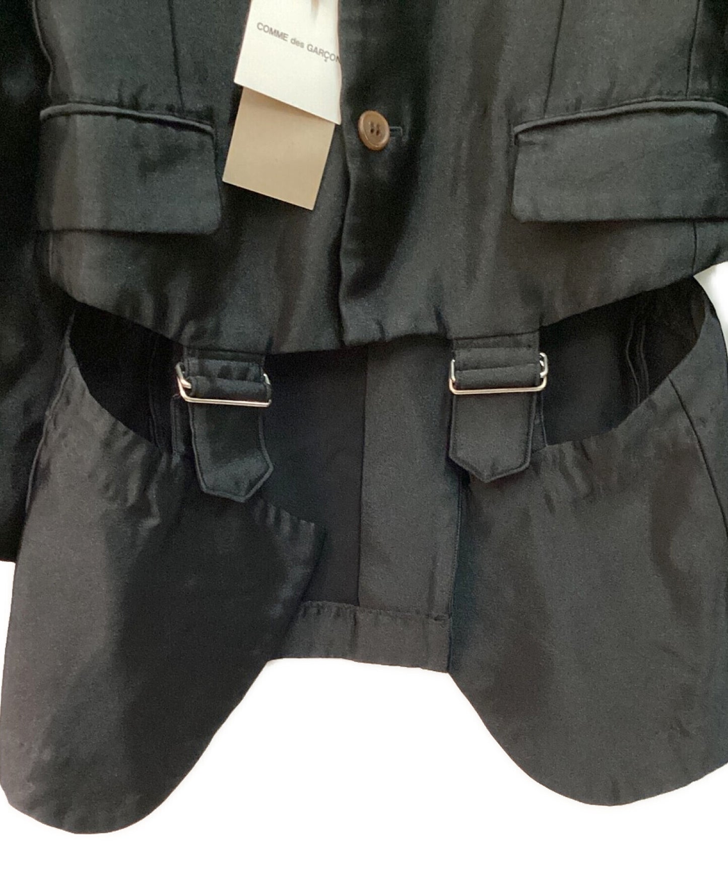 Comme des Garcons Homme Plus Tateted Buckle西装外套2B量身定制的夹克PE-J063