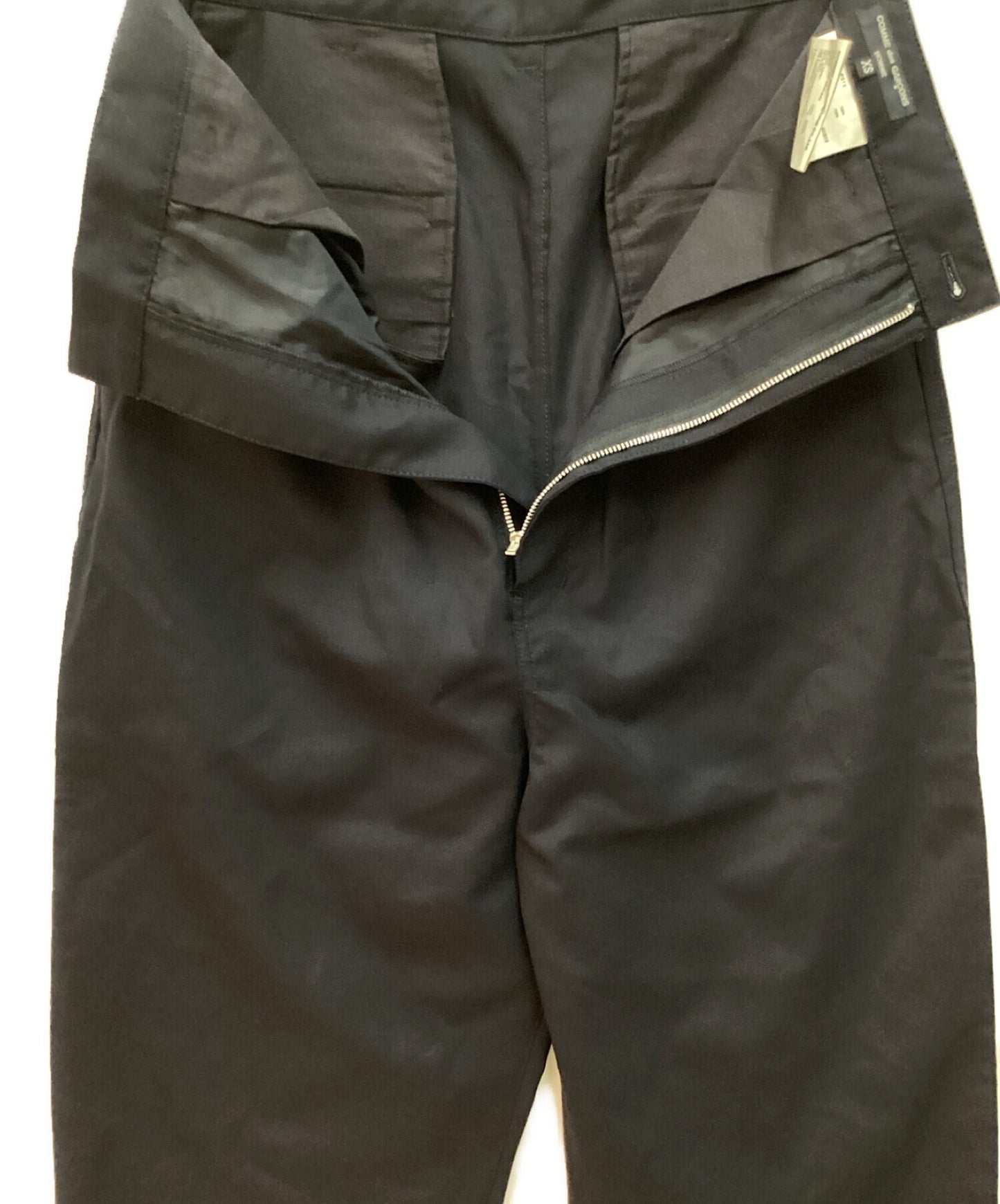 Comme des Garcons Homme Wool Toro Tuck slacks寬寬1-tuck Slacks He-p013