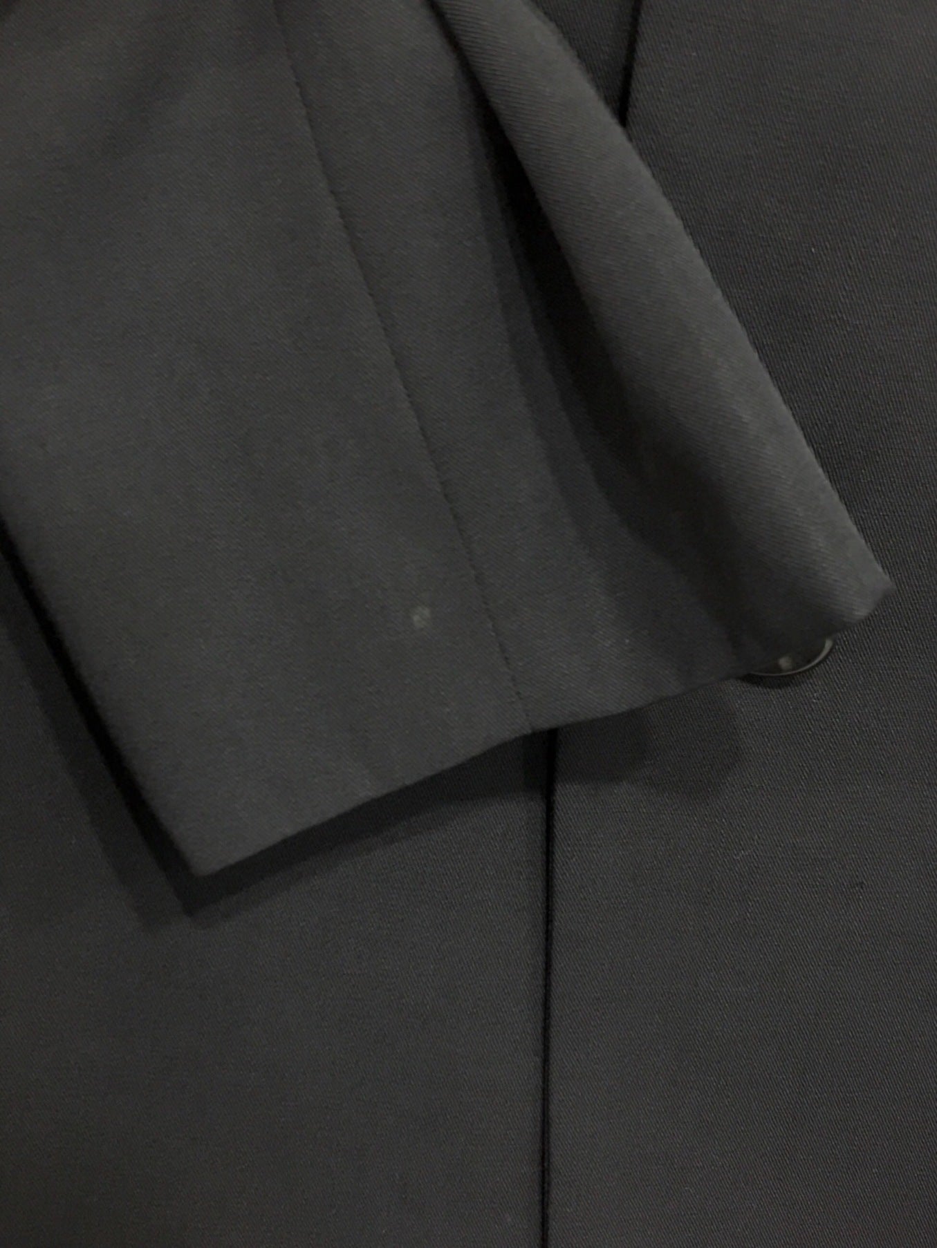 ISSEY MIYAKE WOOL NO COLLAR JACKET IM51-FD105