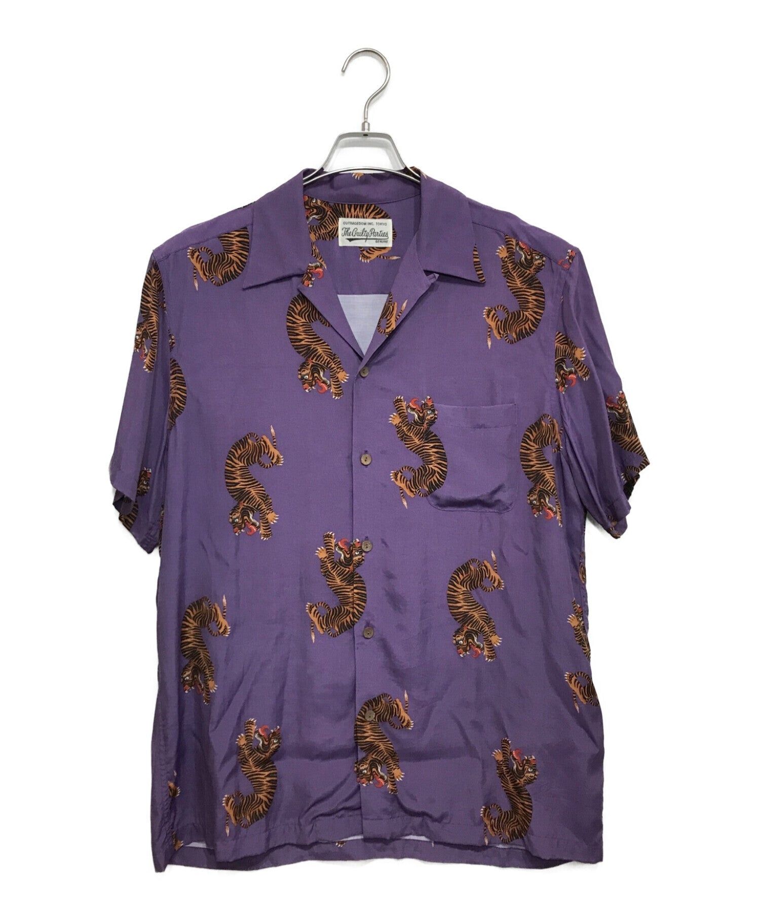 WACKO MARIA Tiger Print Aloha Shirt