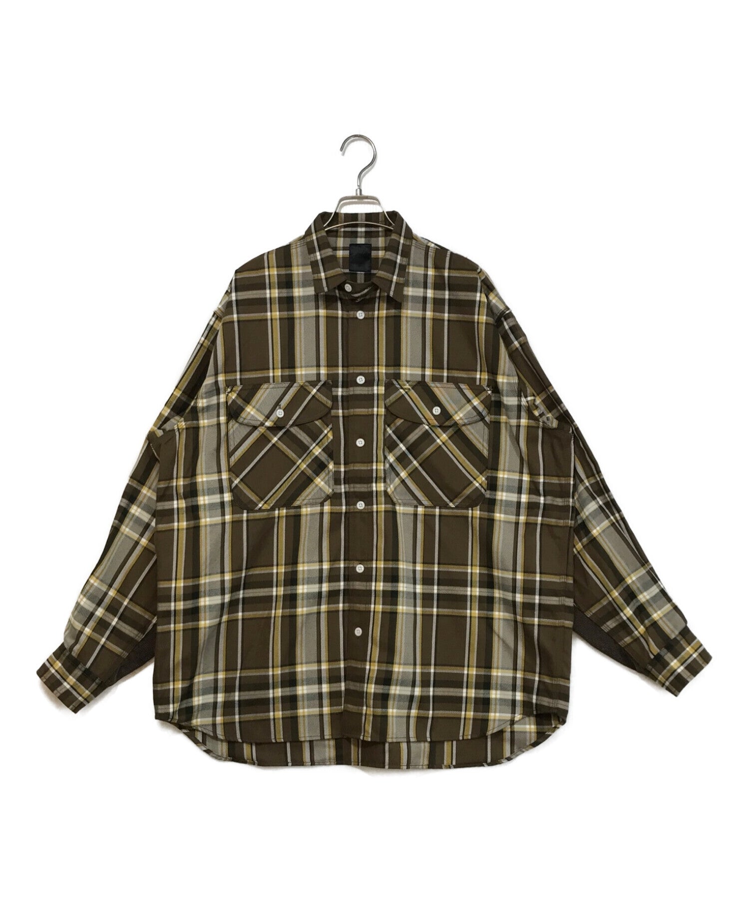 DAIWA PIER39 Tech Elbow Patchwork Shirt Flannel Plays | Archive