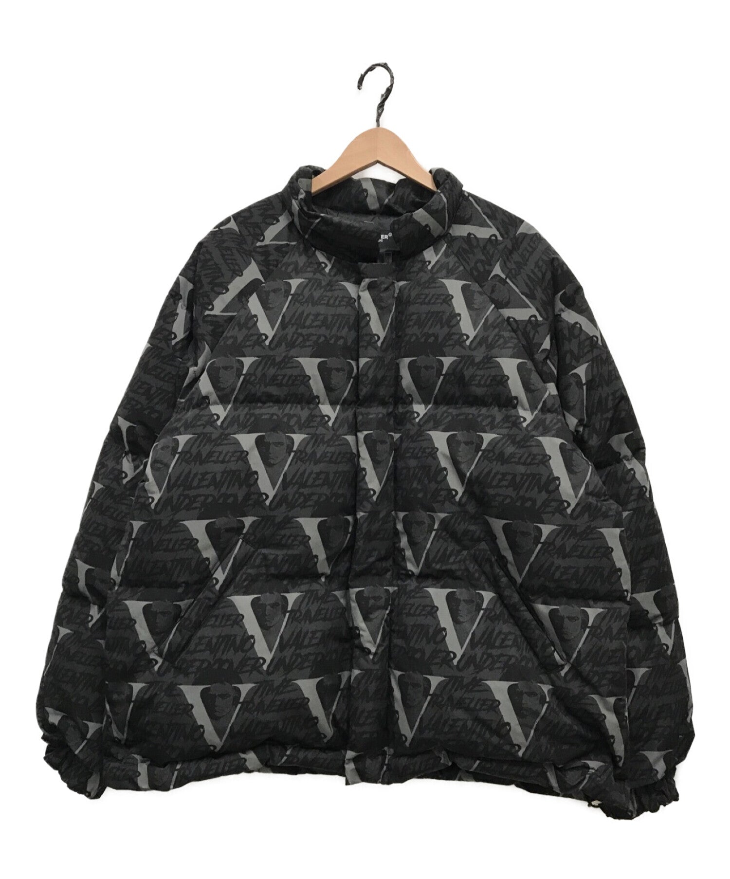 [Pre-owned] UNDERCOVER Valentino Edition Down Logo Pattern Jacket UCX4