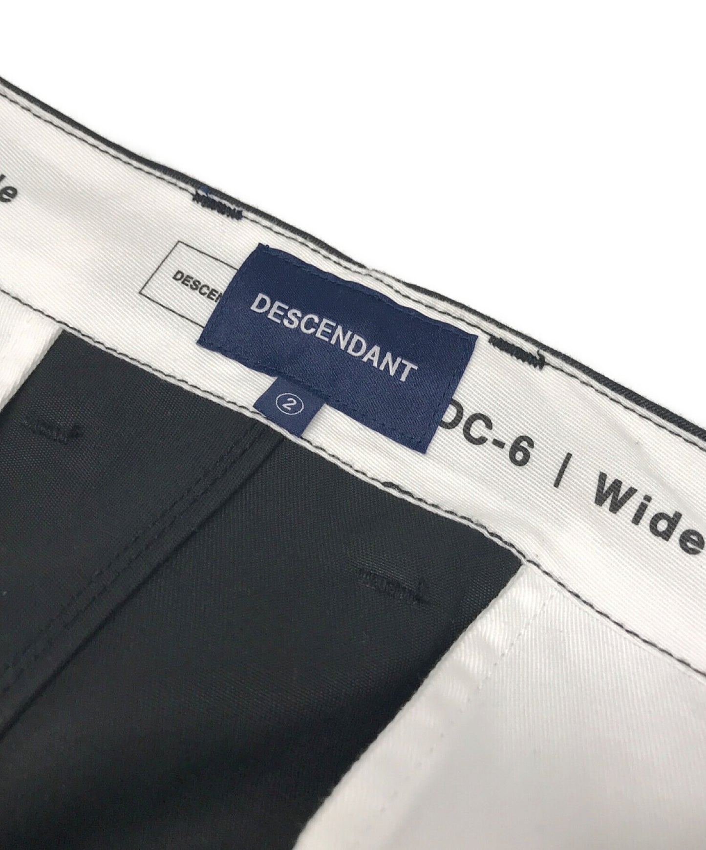 ลูกหลานผ้าฝ้ายทอลายทแยงกางเกงขายาว / DC-6 ผ้าฝ้ายทแยงทแยง OG OG