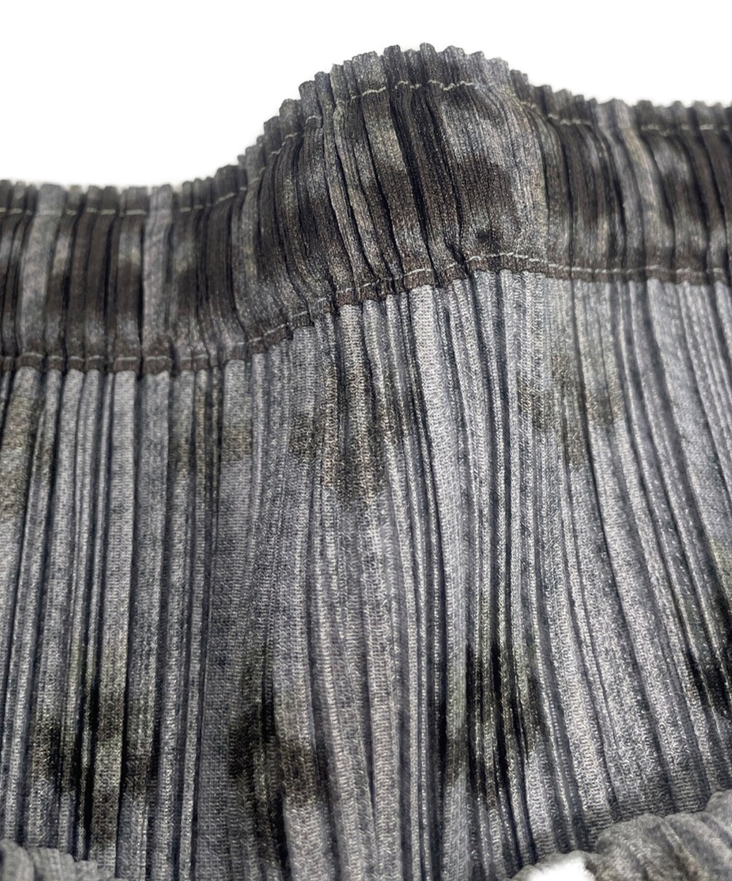 褶皱请几何打印夹裙PP63-JG753