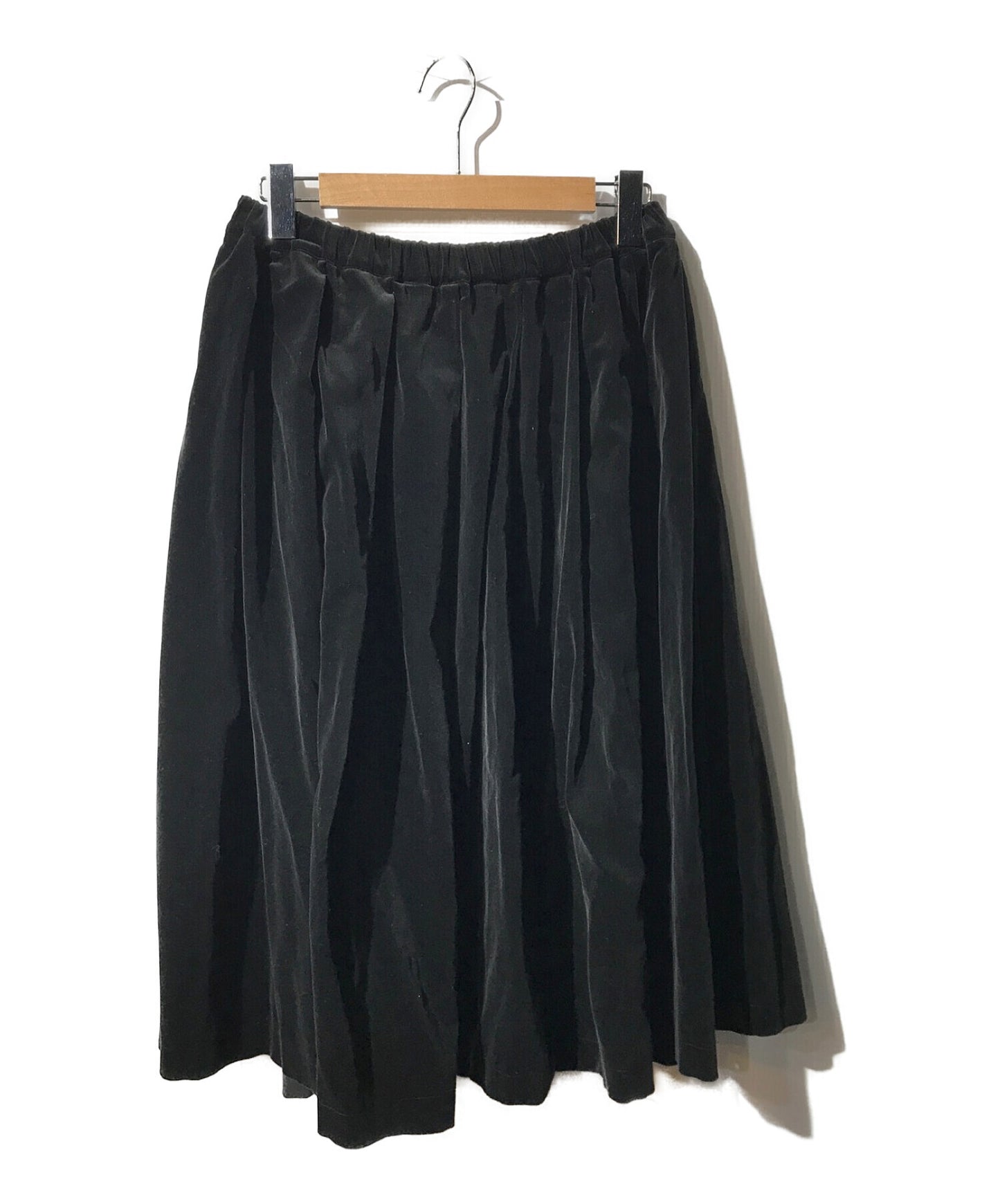 Comme des Garcons Comme des Garcons Velor Flare Skirt RR-S008