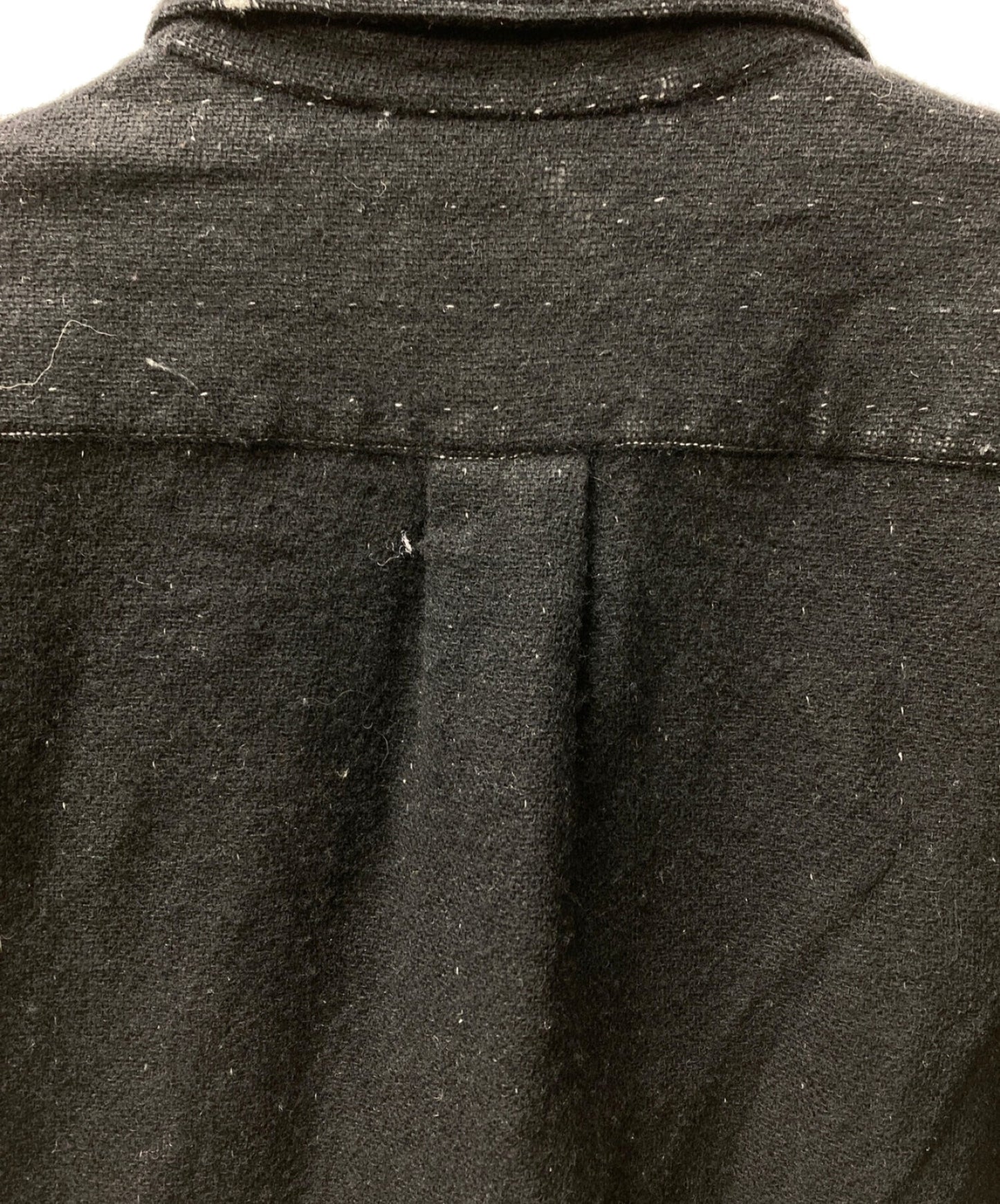 Comme des Garcons Homme 90年代棉羊毛损坏的衬衫HB-070010