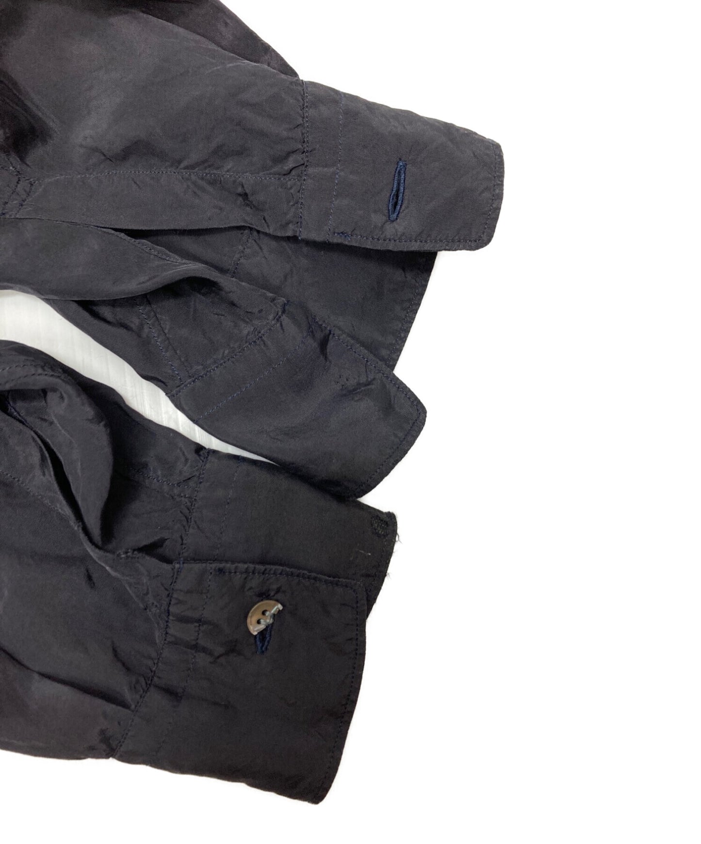 Comme des Garcons衬衫80年代的针织码头人造丝衬衫