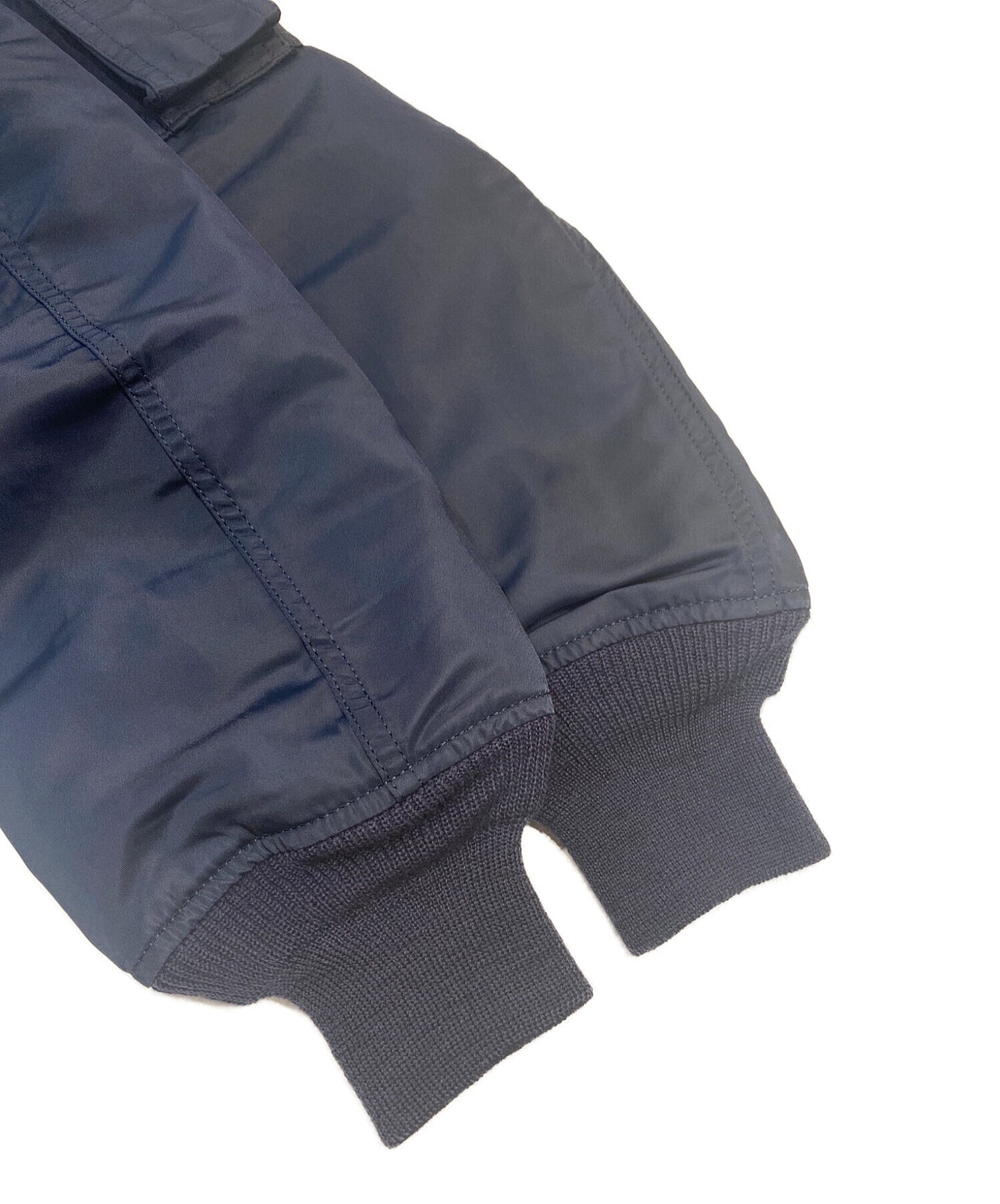 Comme des Garcons Homme Nylon Sleeve Ox Chambray 셔츠 HH-B005-051-1-1