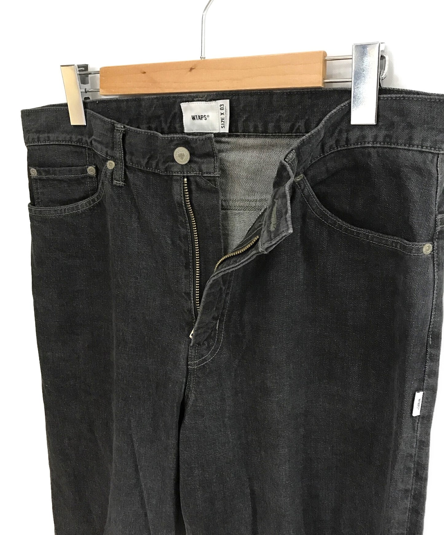 WTAPS 면화 데님 바지 222WVDT-PTM08