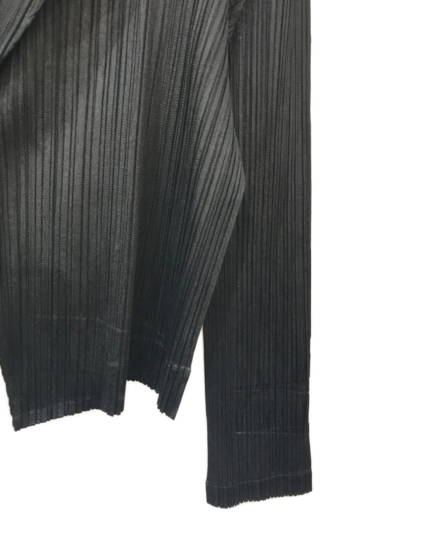 주름은 라펠 1 버튼 재킷 PP03-JD182를 노치하십시오