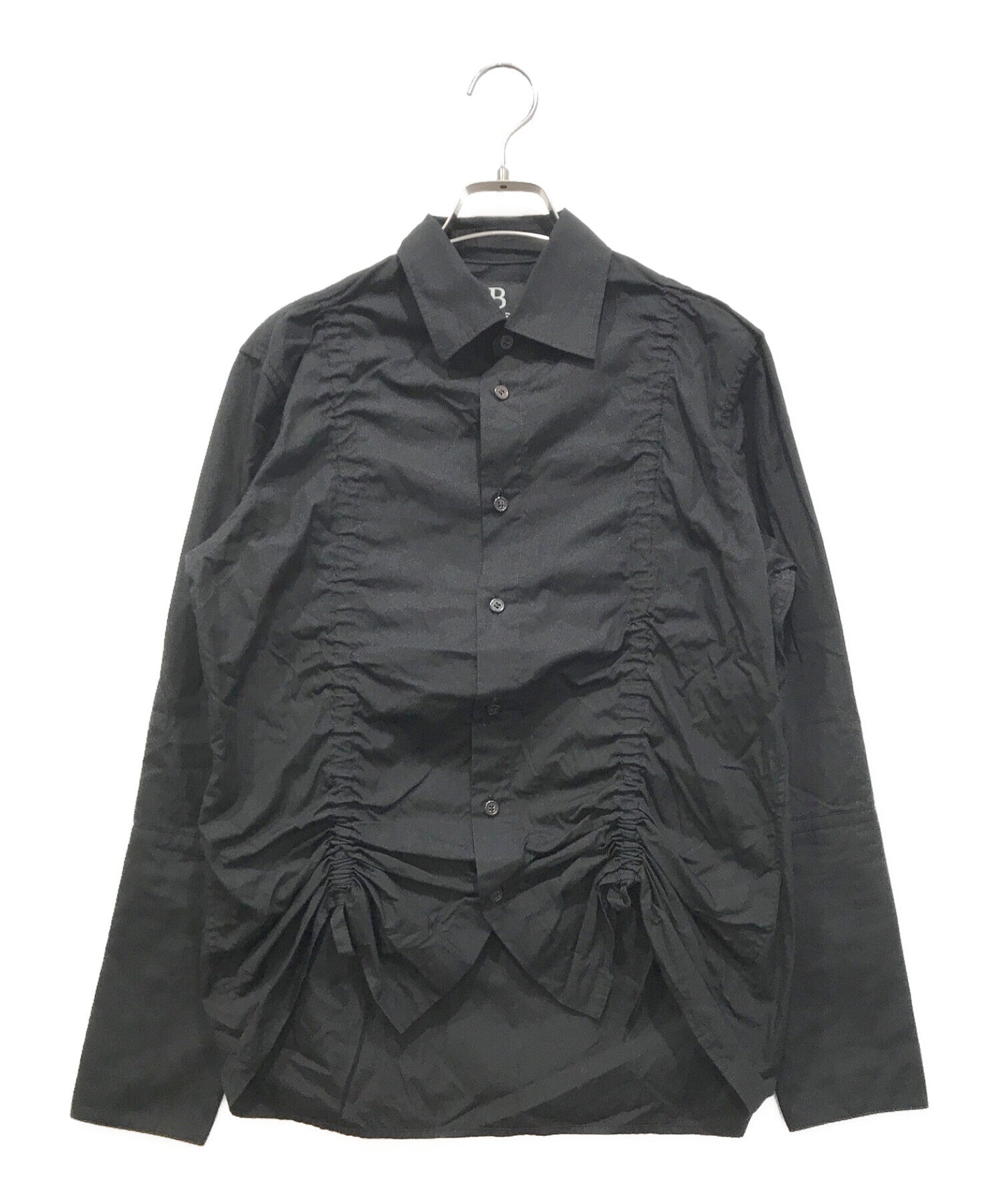 [Pre-owned] B Yohji Yamamoto Drawcord L/S Shirt NH-B51-001