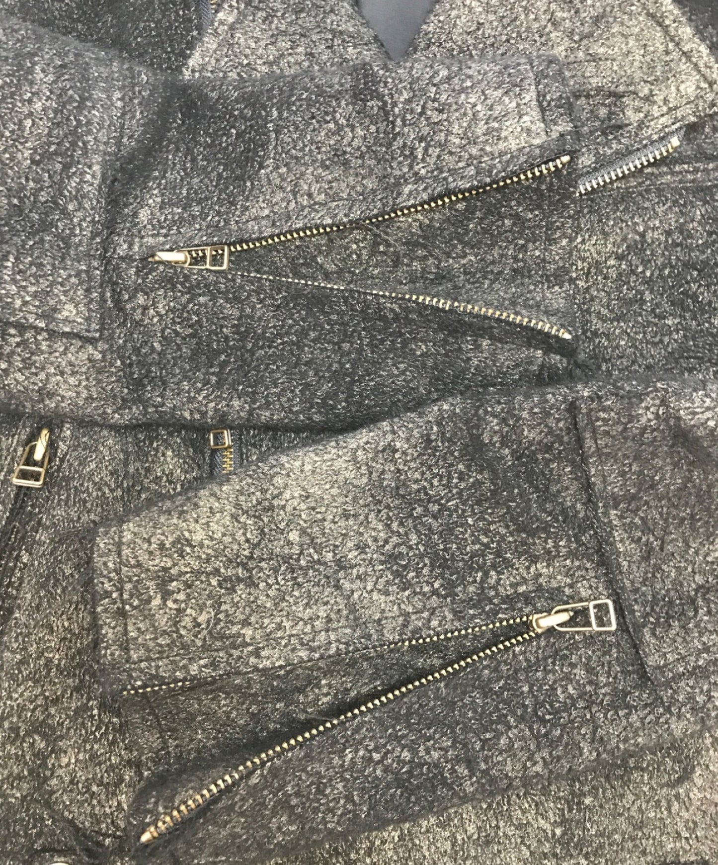 Issey Miyake Melton Riders 재킷 IMF23FC001