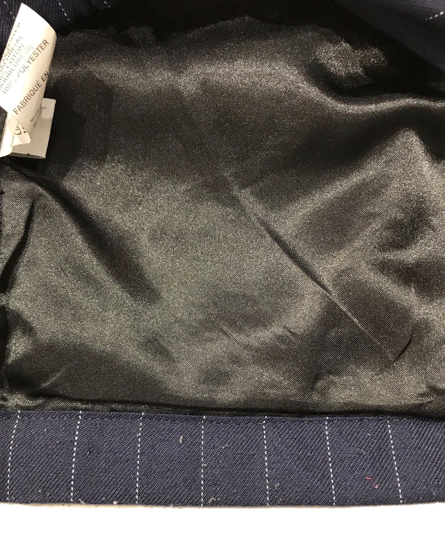 Stussy×CDG Comme des Garcons Pin條紋Bing夾克