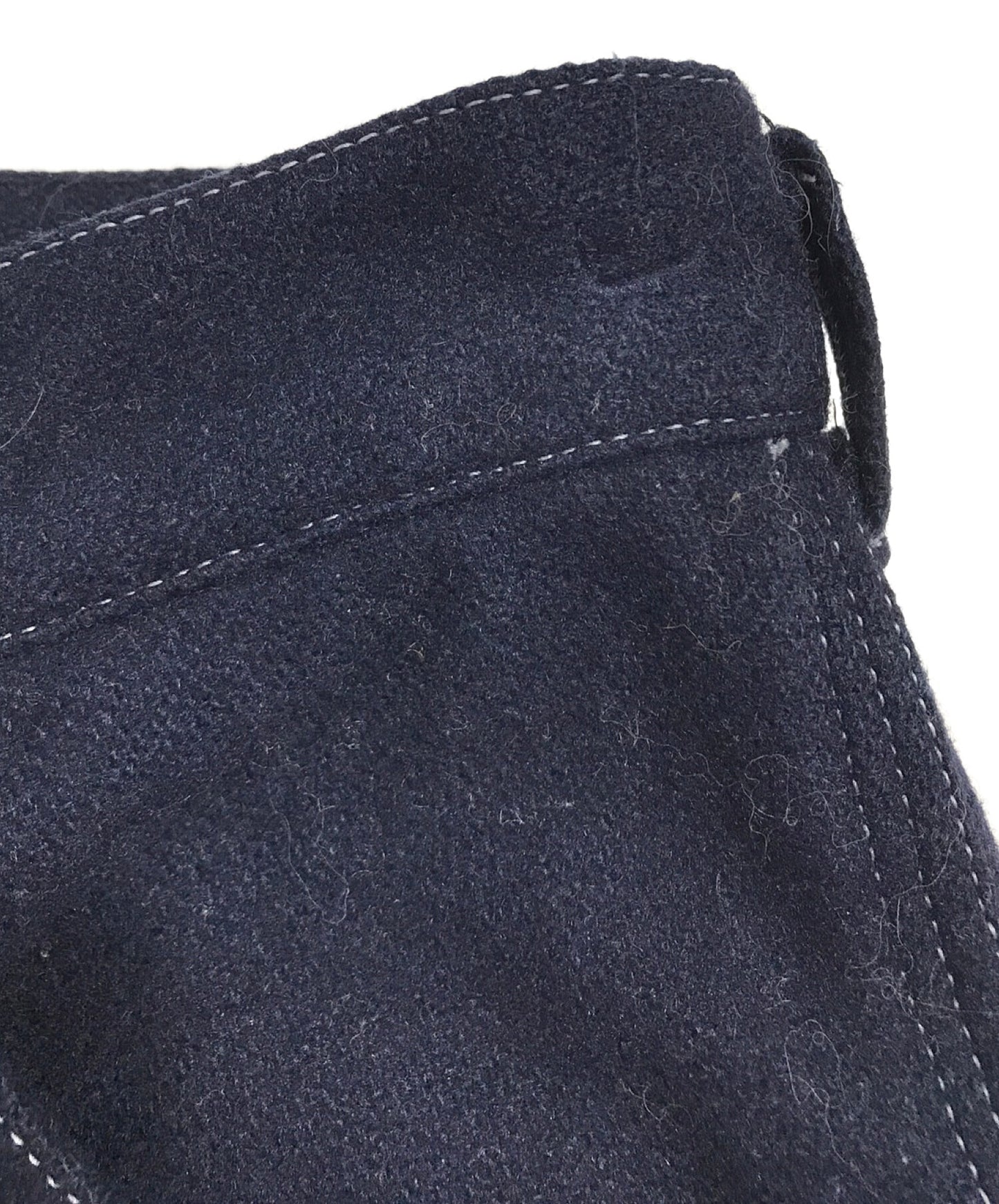 Y의 양모 스티치 화가 바지