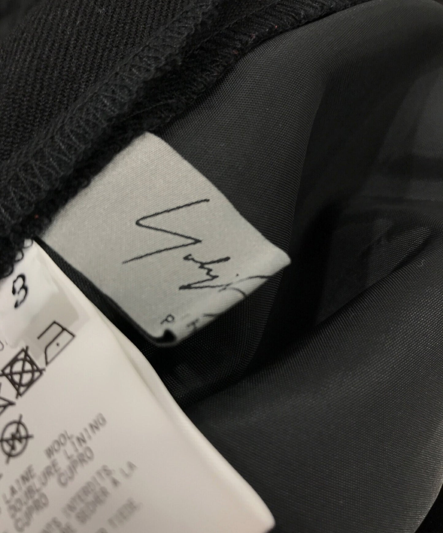 Yohji Yamamoto Pour Homme Army Gabardine Big Pants HE-P92-101