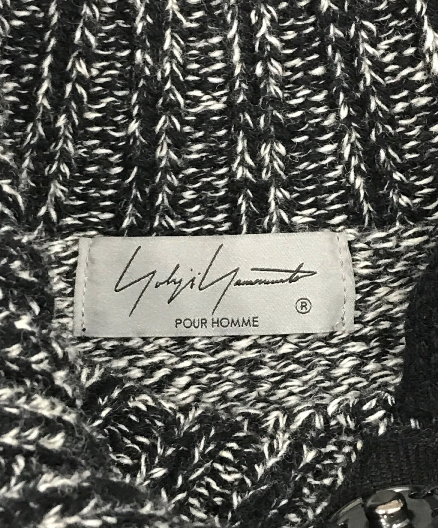 Yohji Yamamoto Pour Homme套圈開放烏龜HX-K04-185