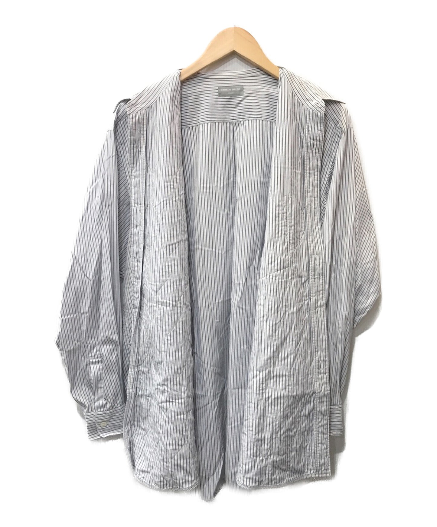 Comme des Garcons homme plus เสื้อเชิ้ตลาย/เสื้อเชิ้ตผ้าฝ้าย HB-080450