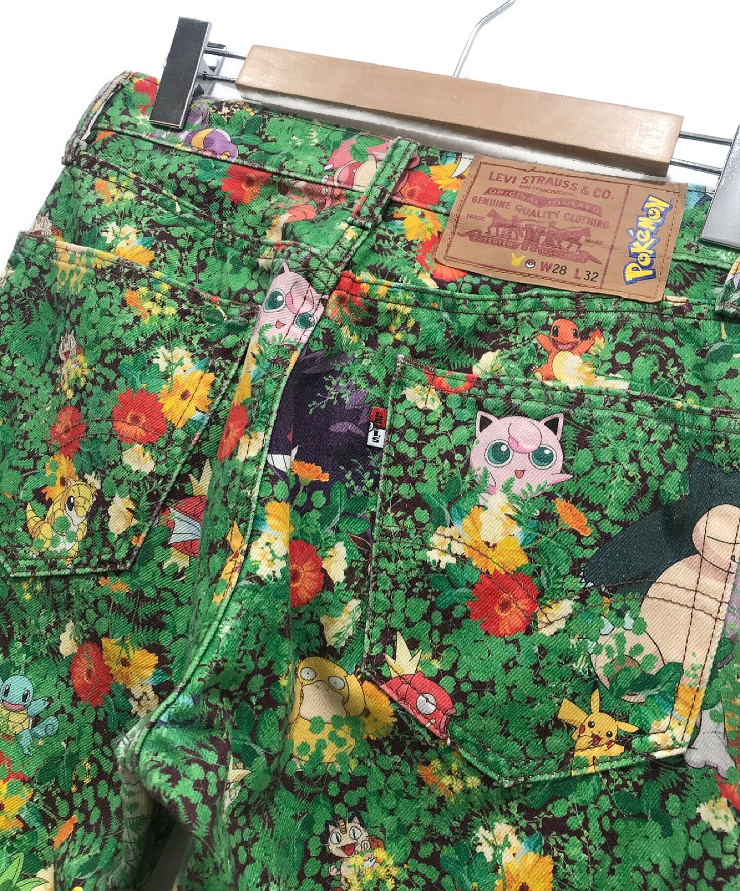 Levi的X Pokemon 551Z正宗的直式口袋妖怪花園PC9-24767-0008誕辰25週年