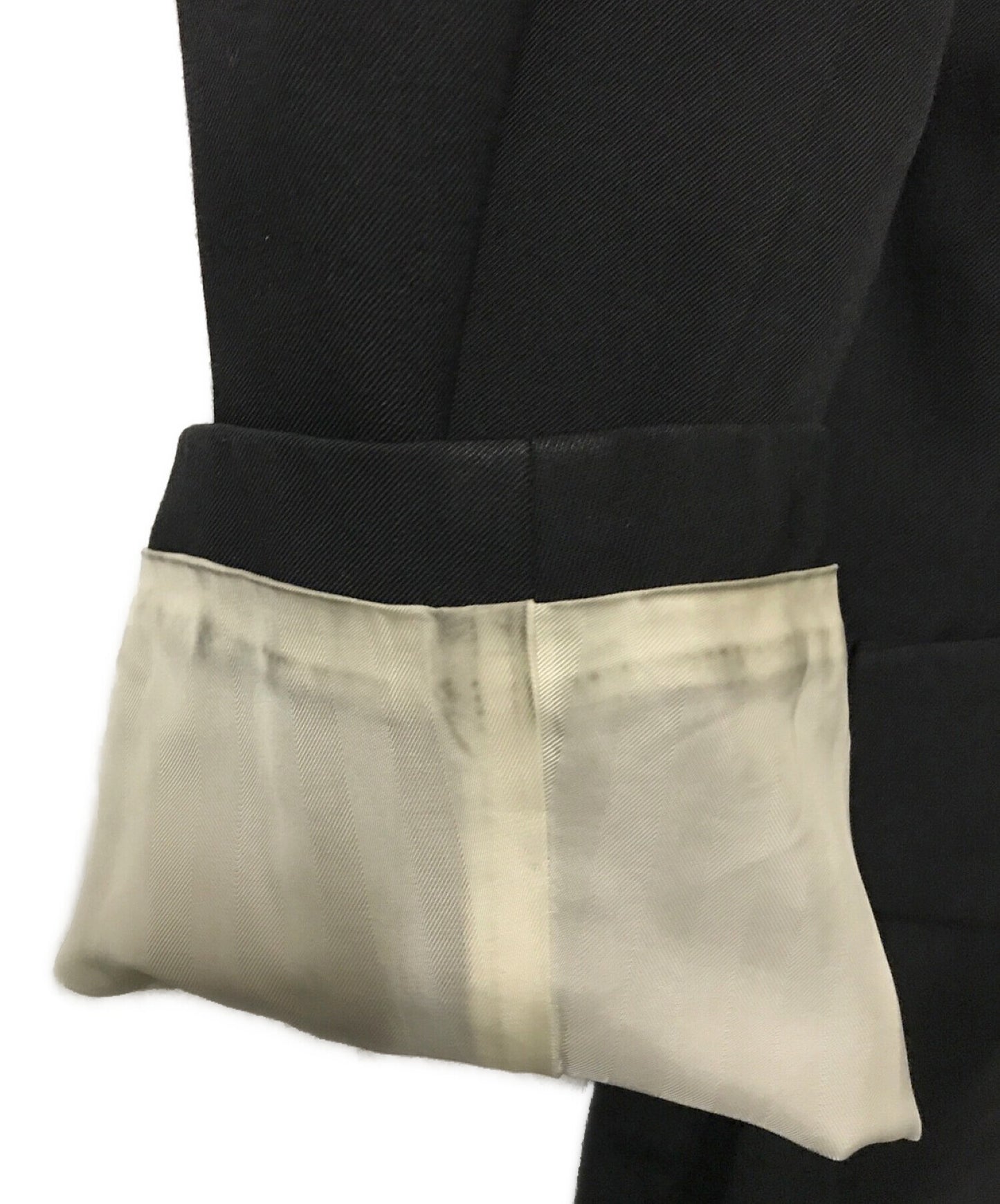 Yohji Yamamoto Pour Homme 21AW Flashi 가슴 패치 버튼 스테이션 JKT HX-J15-100