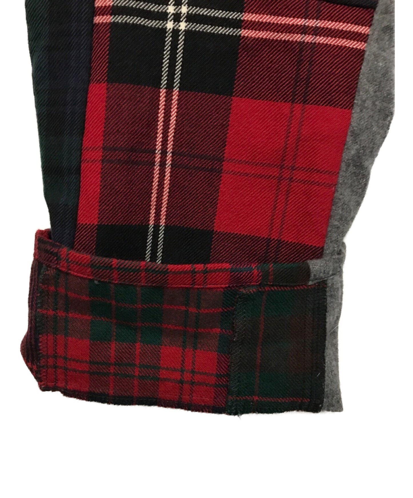 Comme des garcons homme plus กางเกงเย็บปะติดปะต่อกัน