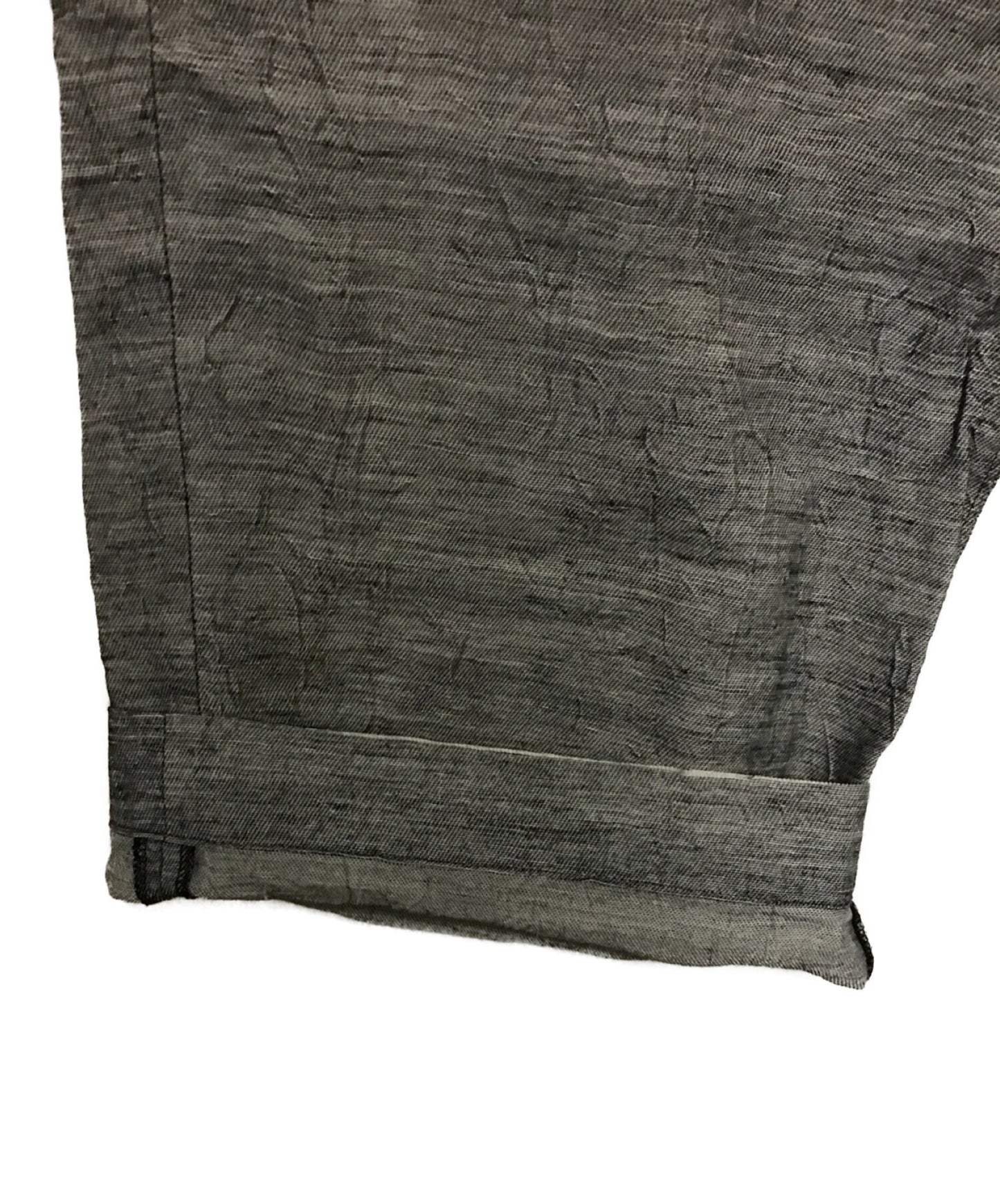 Yohji Yamamoto Linen 자른 바지