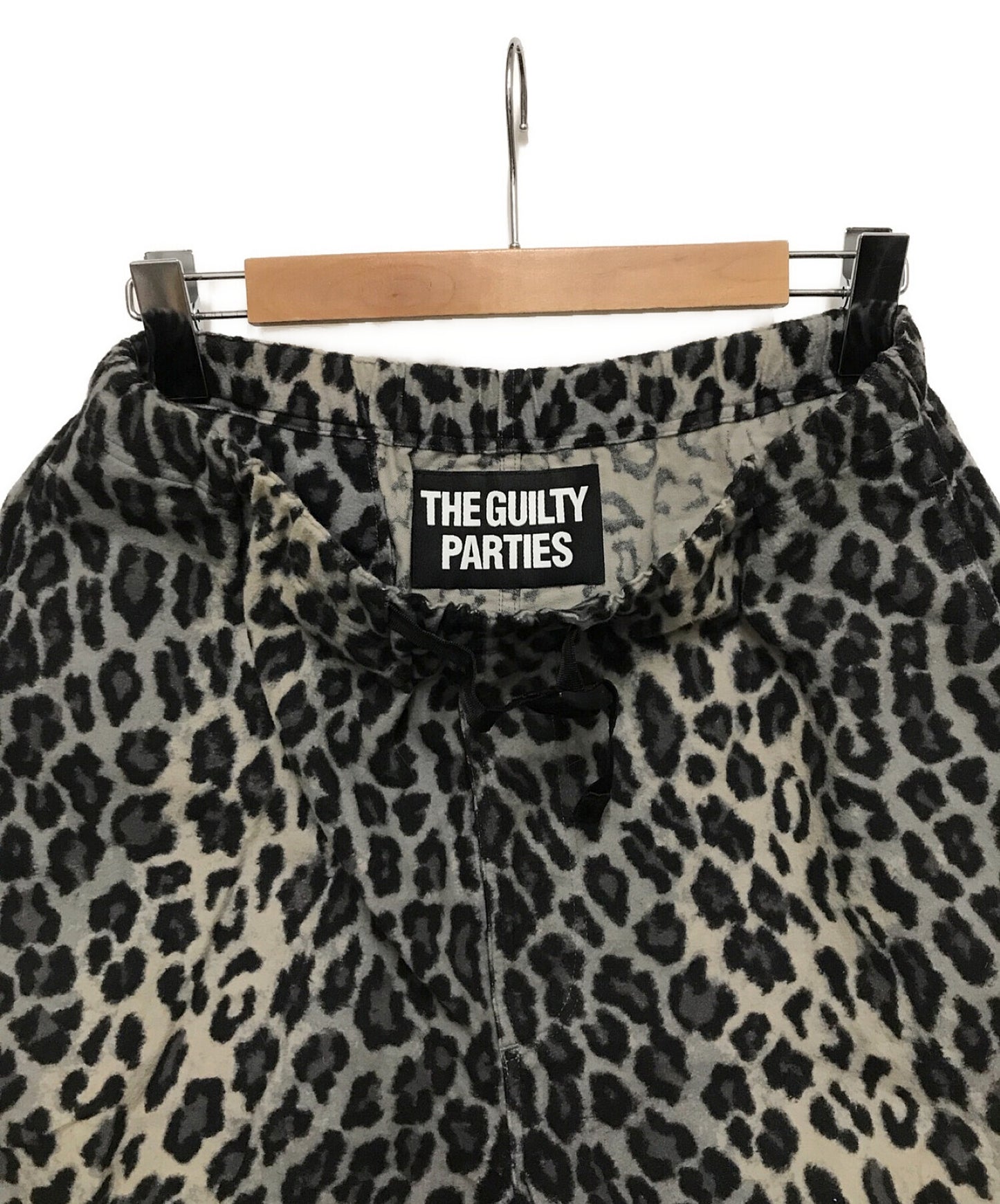 Wacko Maria Leopard-Print Velor ครึ่งกางเกง