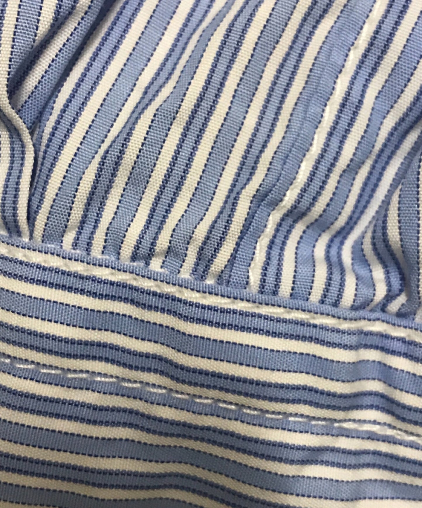 Comme des Garcons Homme 20SS 다중 재료 줄무늬 셔츠 HE-B006