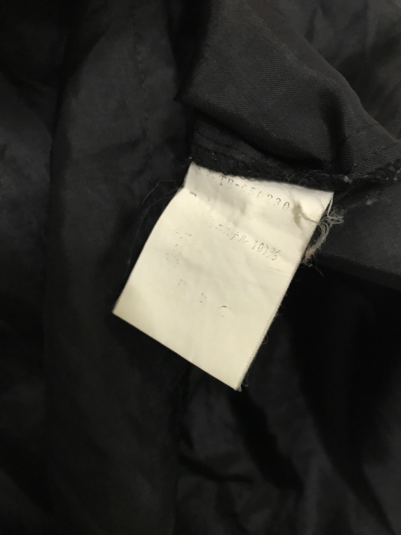 Tricot Comme des Garcons Sheer 대형 셔츠