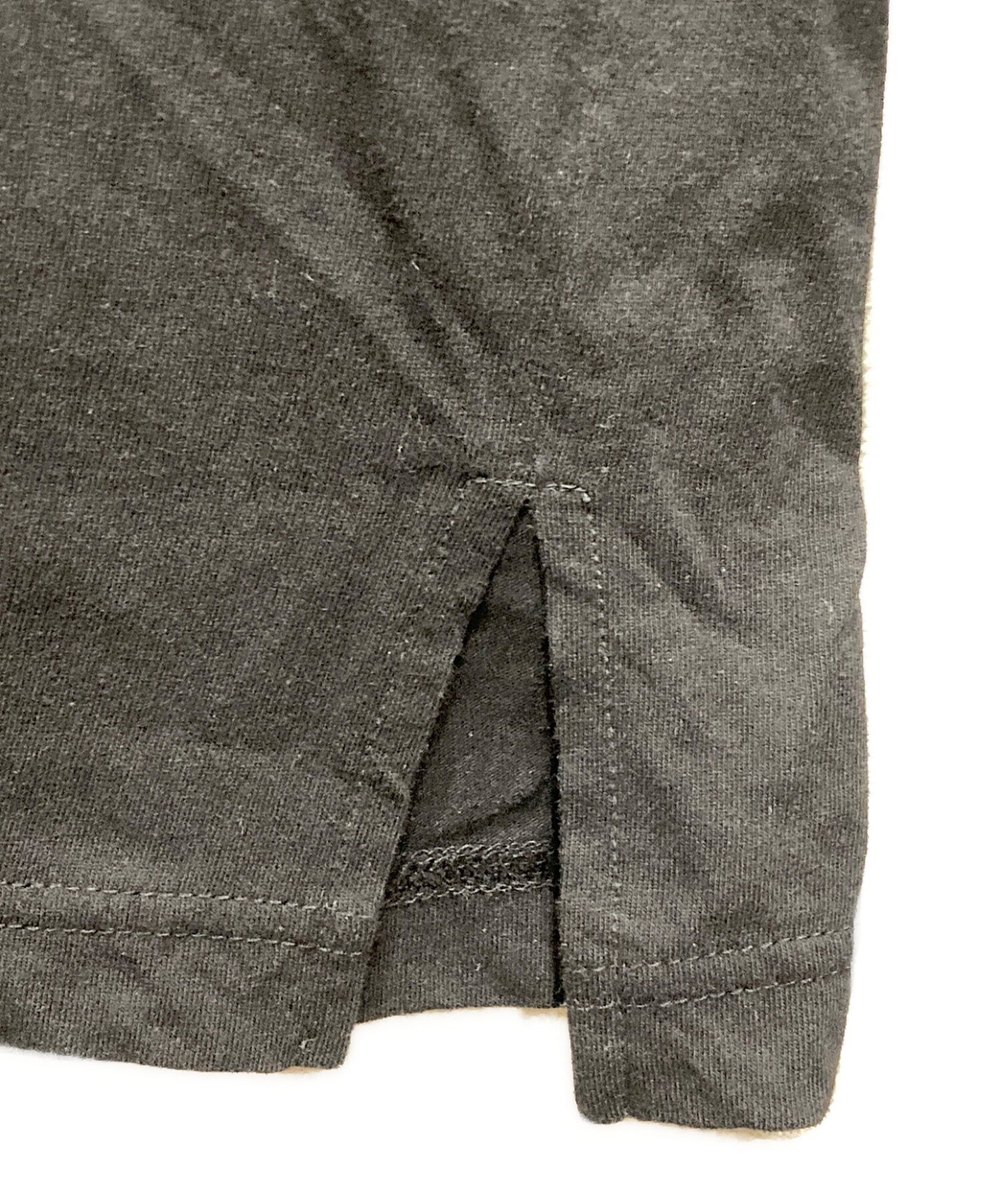 Yohji Yamamoto Pour Homme Plain Stitch簽名印刷連帽衫HZ-T65-994