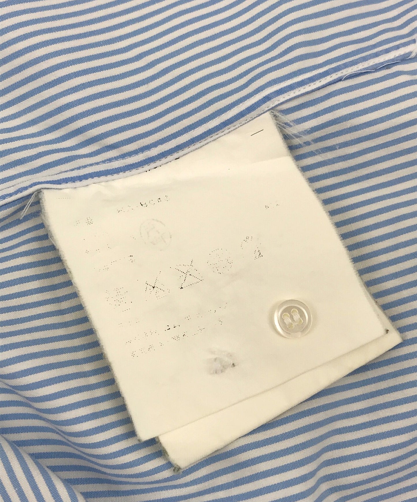 Comme des Garcons Homme เสื้อเชิ้ตลาย