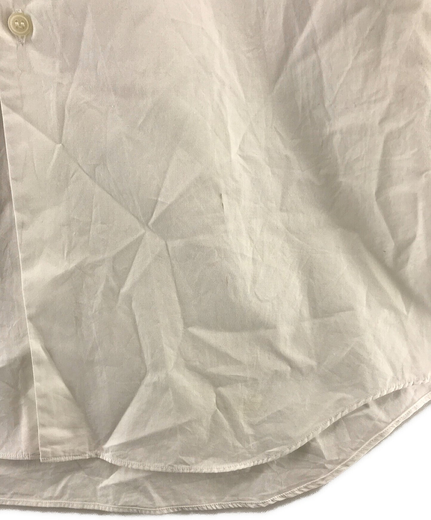 黑色COMME DES GARCONS设计长衬衫