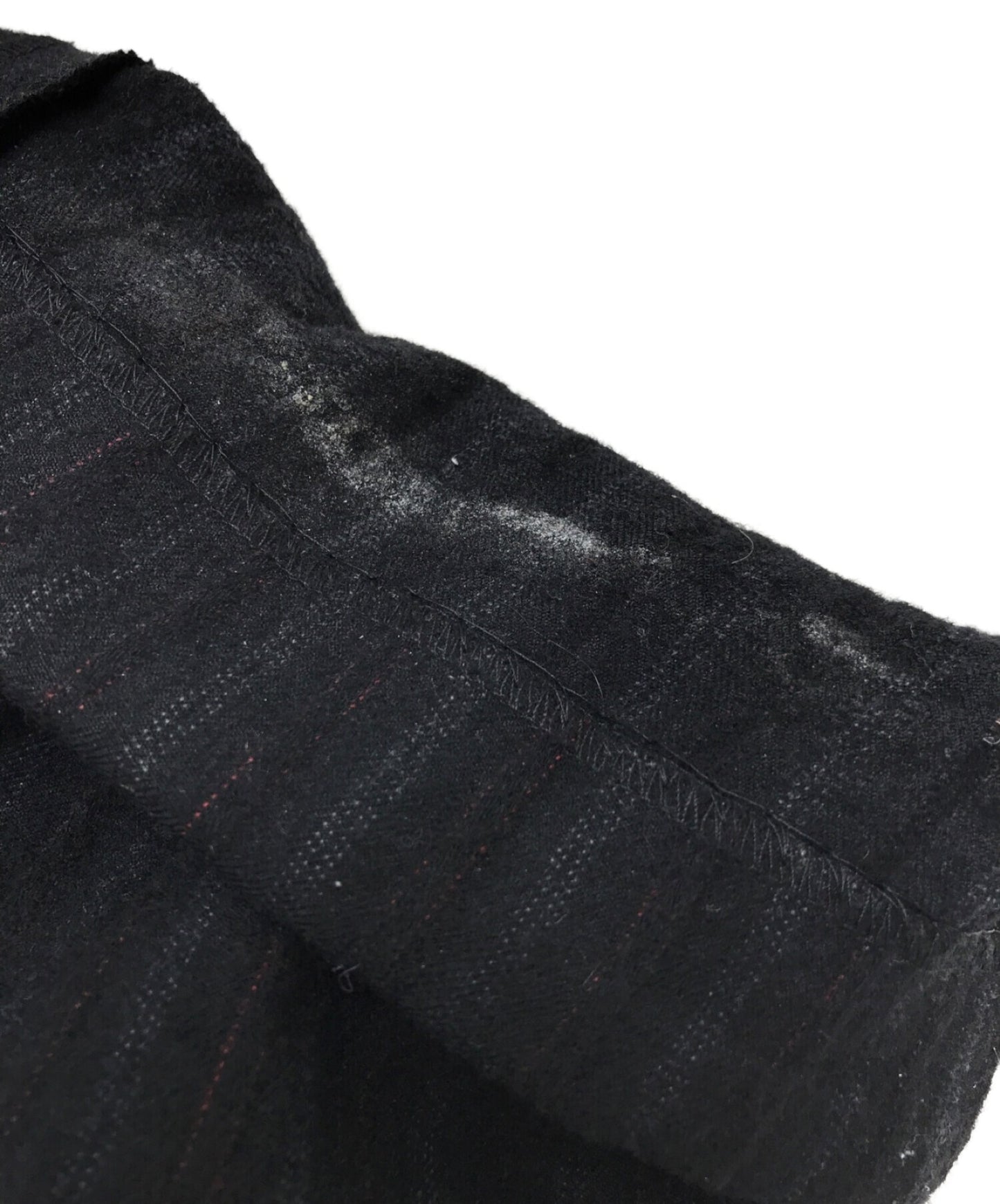 Comme des Garcons Homme 90s กางเกงผ้าขนสัตว์สองใบที่จับได้ HP-04042M