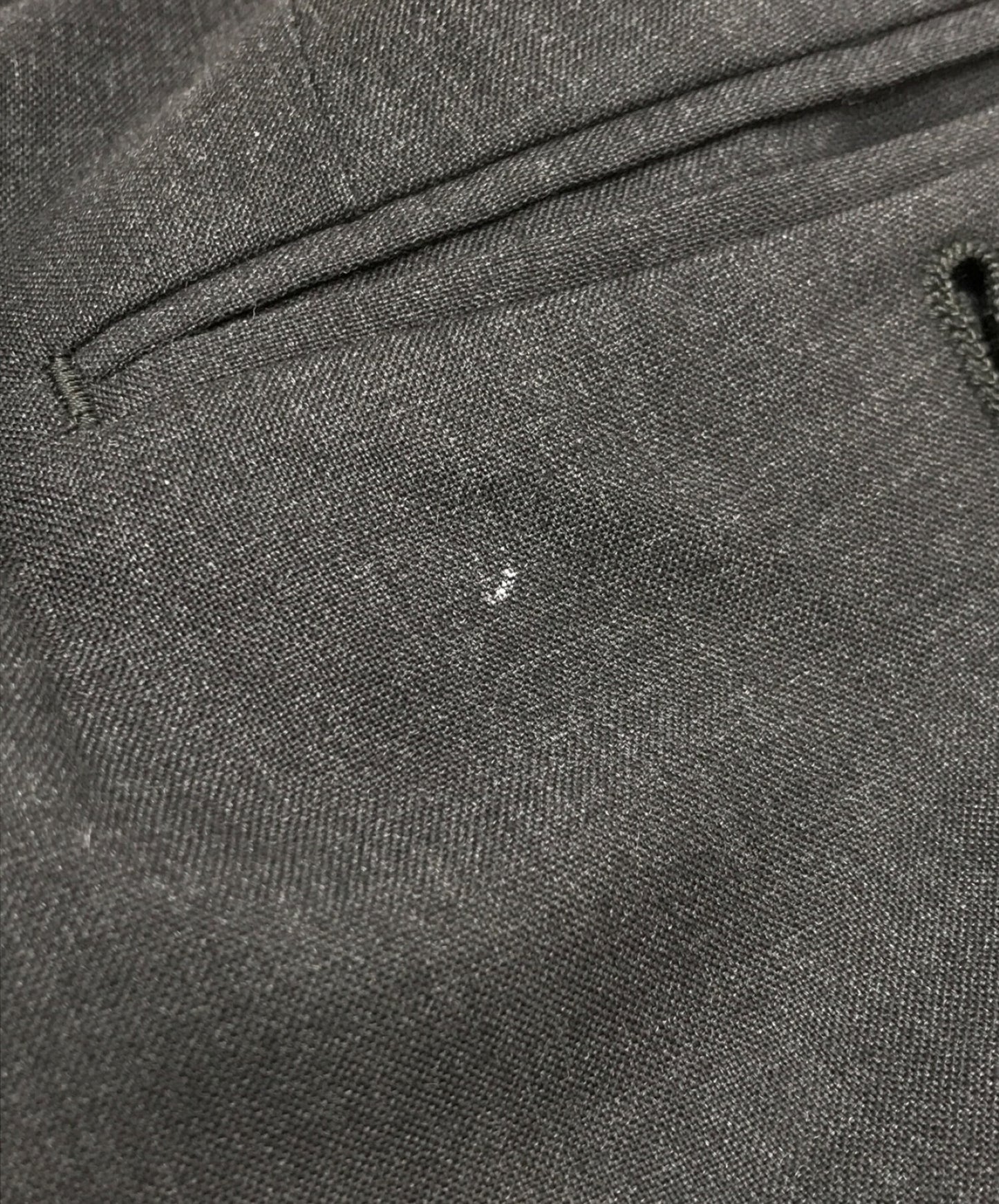 Issey Miyake หลวมสองแทร็กกางเกง Me83ff046